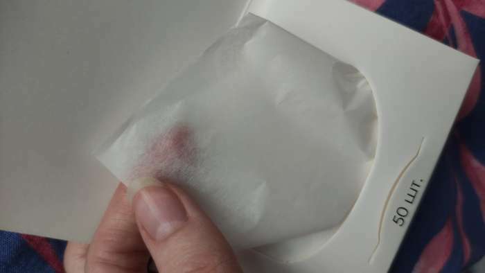 Фотография покупателя товара Матирующие салфетки «Colorful», 50 шт, цвет сиреневый - Фото 14