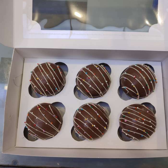 Фотография покупателя товара Форма для шоколада и конфет пластиковая «Сферы», 6 см, цвет прозрачный - Фото 1