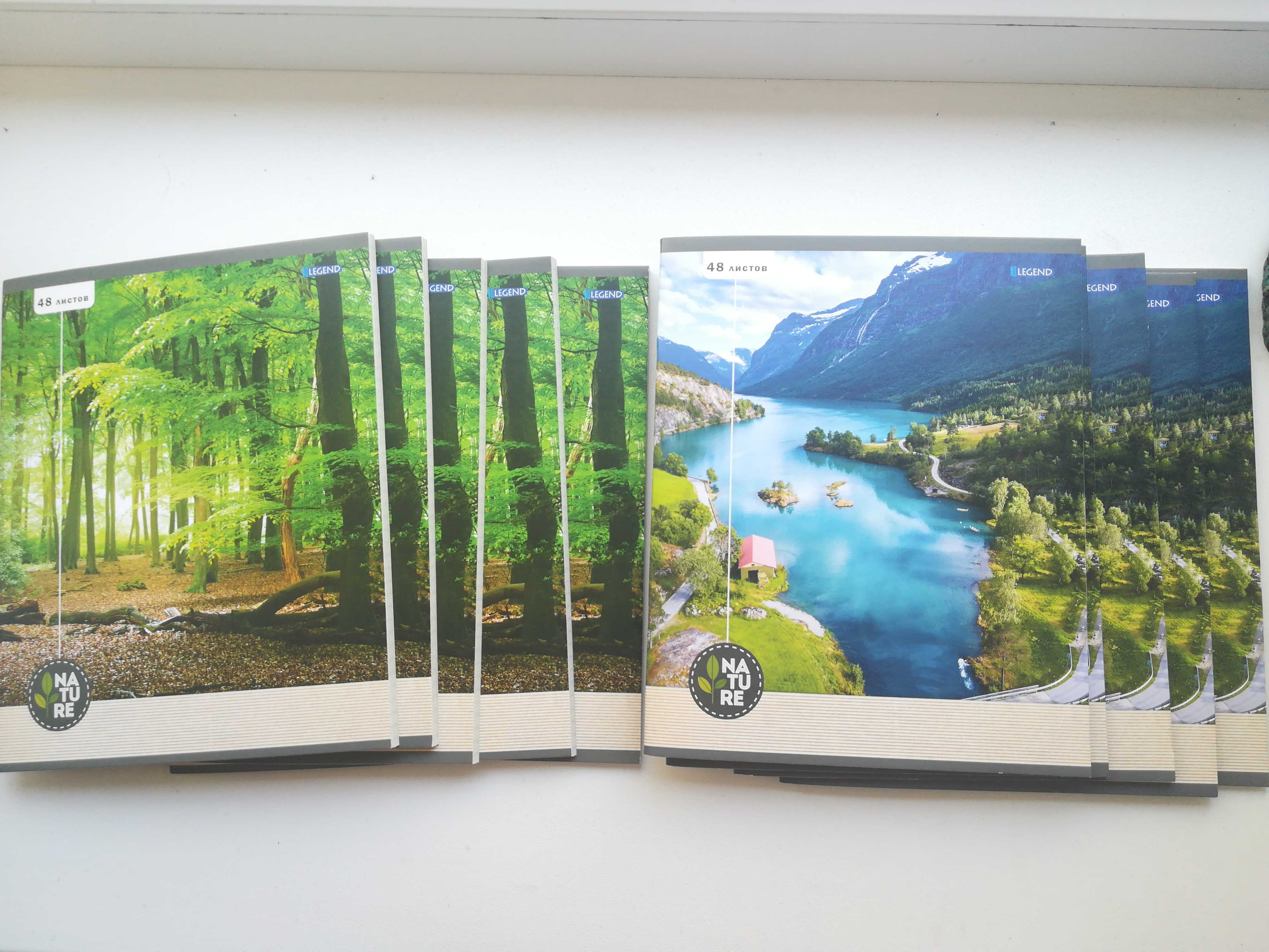 Фотография покупателя товара Брошюра для записей 48 листов клетка "Природа", обложка мелованный картон - Фото 3