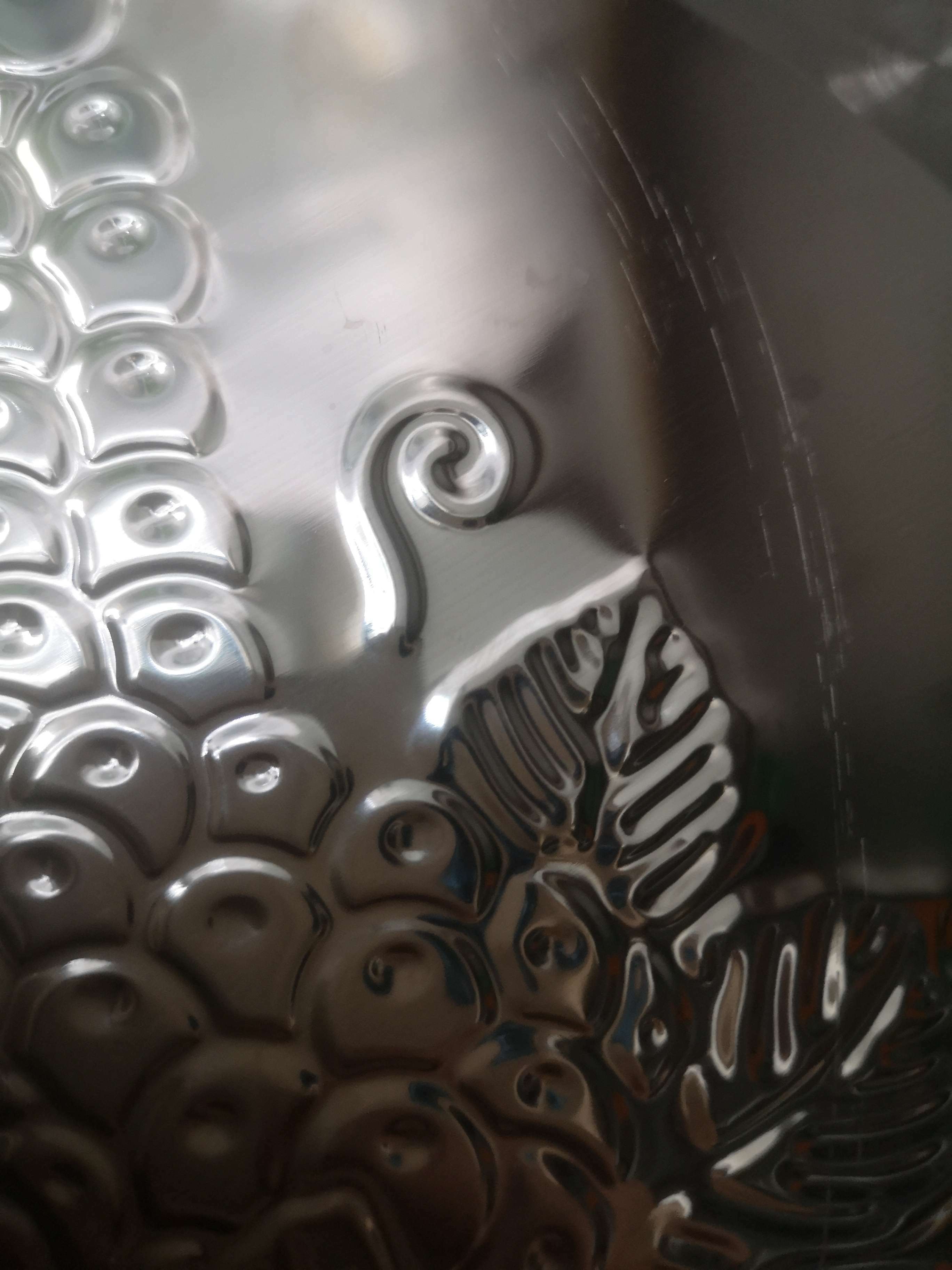 Фотография покупателя товара Поднос из нержавеющей стали «Виноградная лоза», 30×2 см