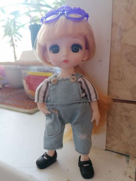 Фотография покупателя товара Кукла модная шарнирная «Ева» с аксессуаром