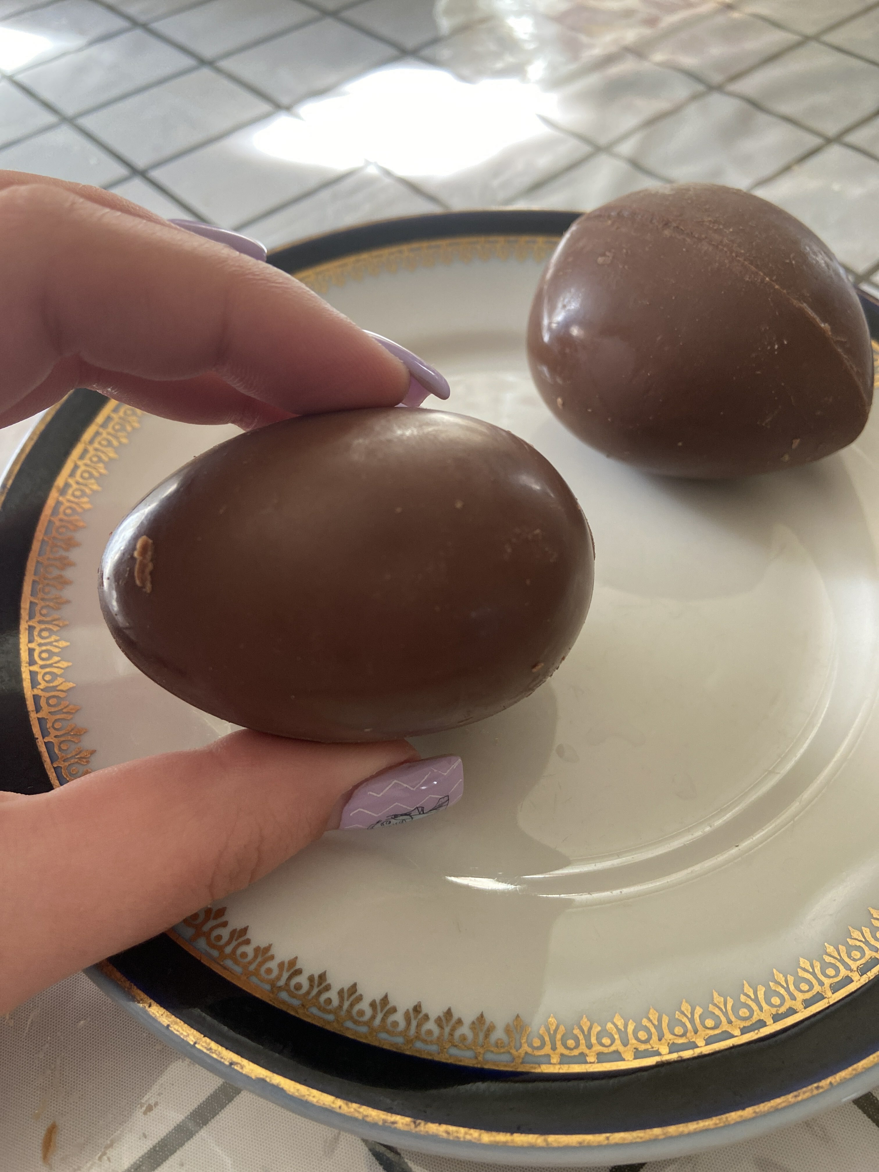 Фотография покупателя товара Форма силиконовая для выпечки Доляна «Яйца», 27,5×16,5×3 см, 8 ячеек, 6,3×4,4 см, цвет серый