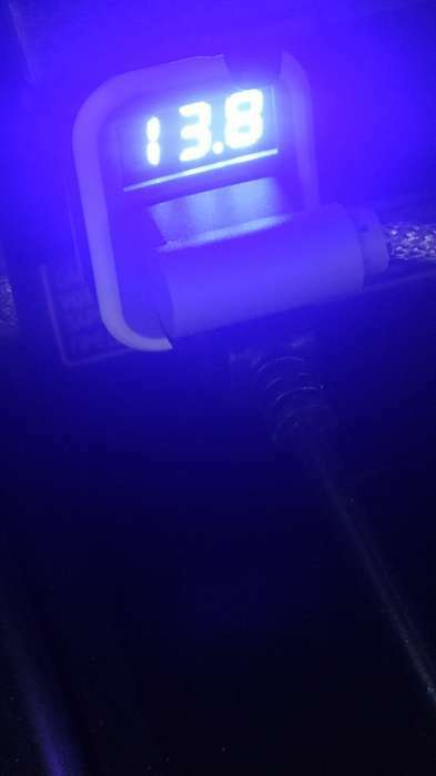 Фотография покупателя товара Автомобильный вольтметр, зарядное устройство Cartage 12-24 В, 2 USB 2А, микс - Фото 1
