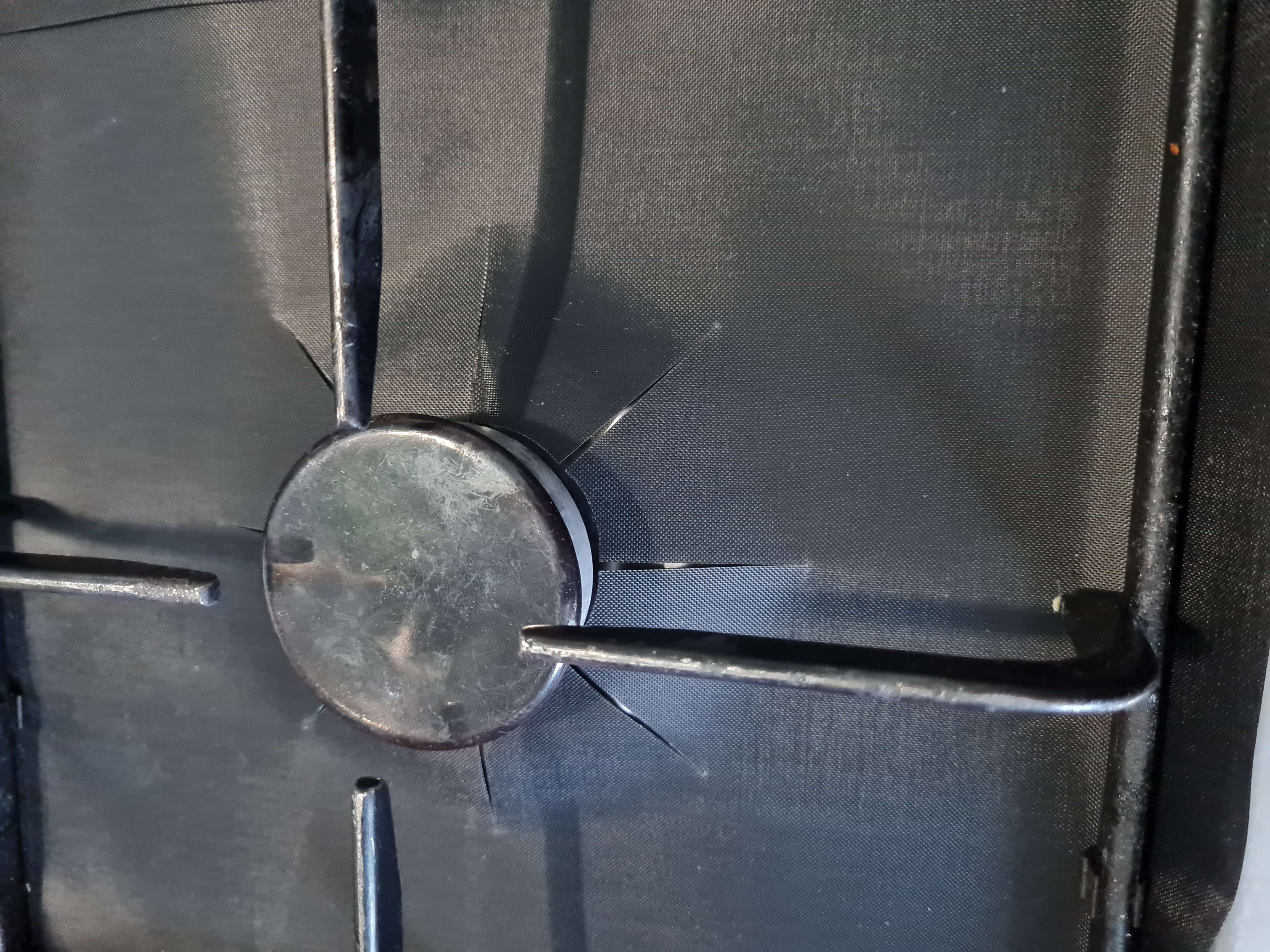 Фотография покупателя товара Защитное покрытие для газовой плиты Доляна, 4 шт, тефлон, цвет чёрный - Фото 3