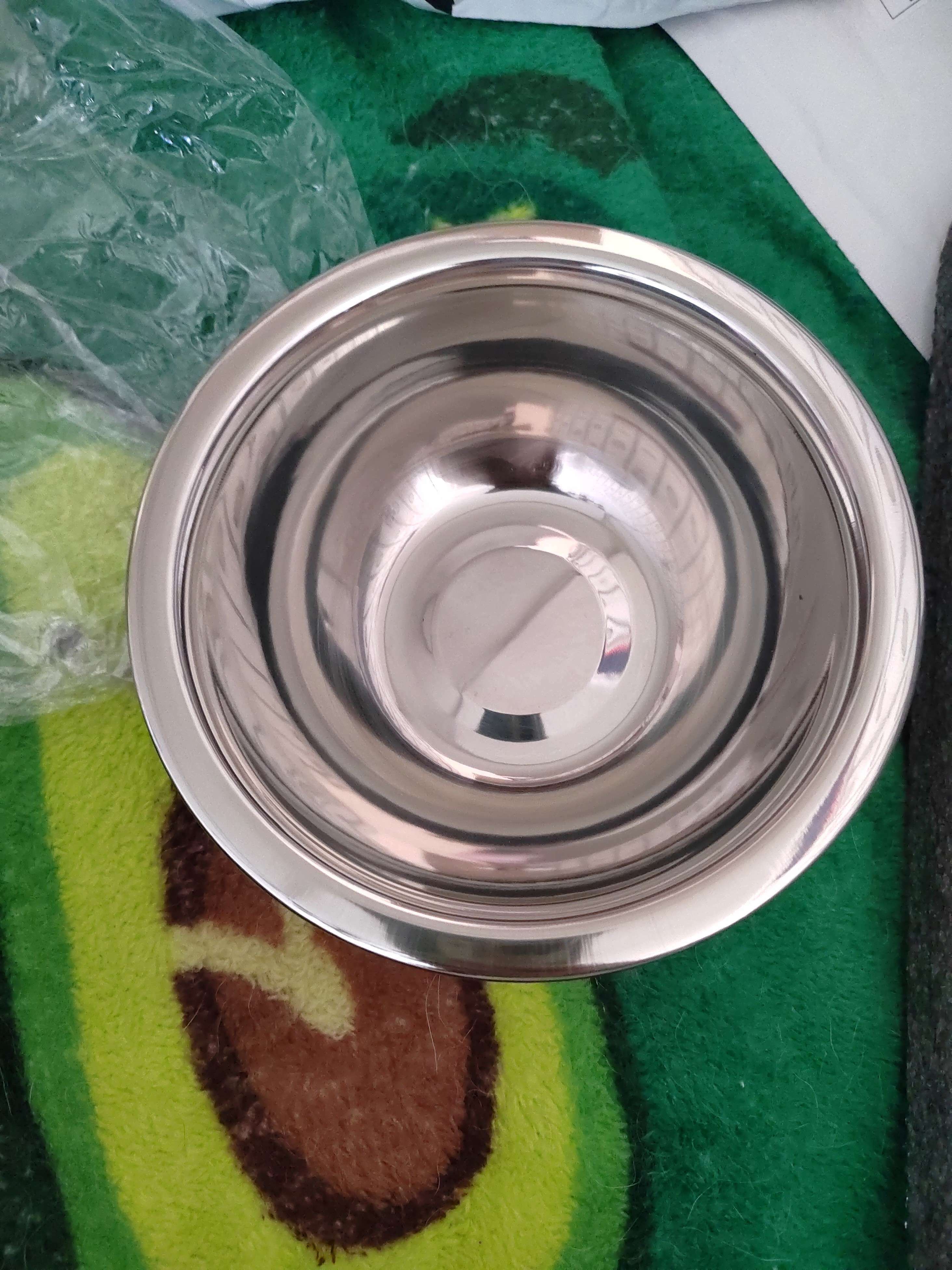 Фотография покупателя товара Миска Доляна «Индия», 1 л, d=20 см, нержавеющая сталь - Фото 1