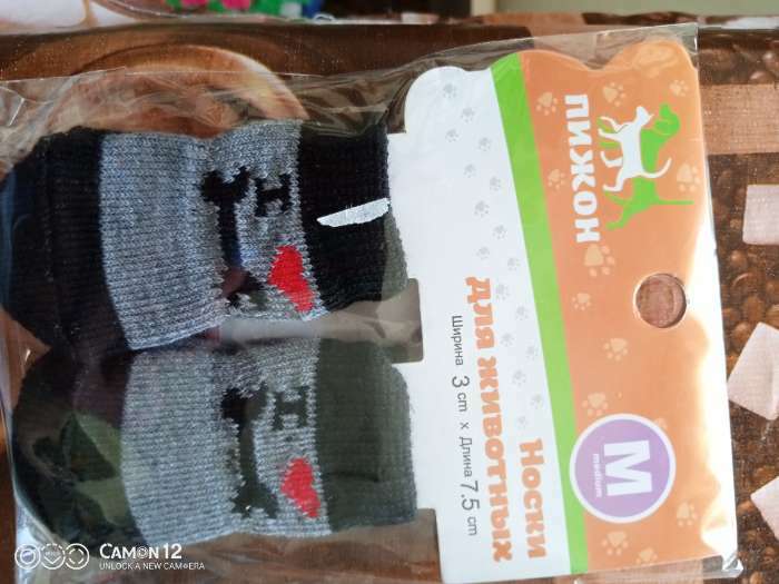 Фотография покупателя товара Носки нескользящие «Люблю косточки», L (3.5/5×9 см), набор 4 шт. - Фото 1