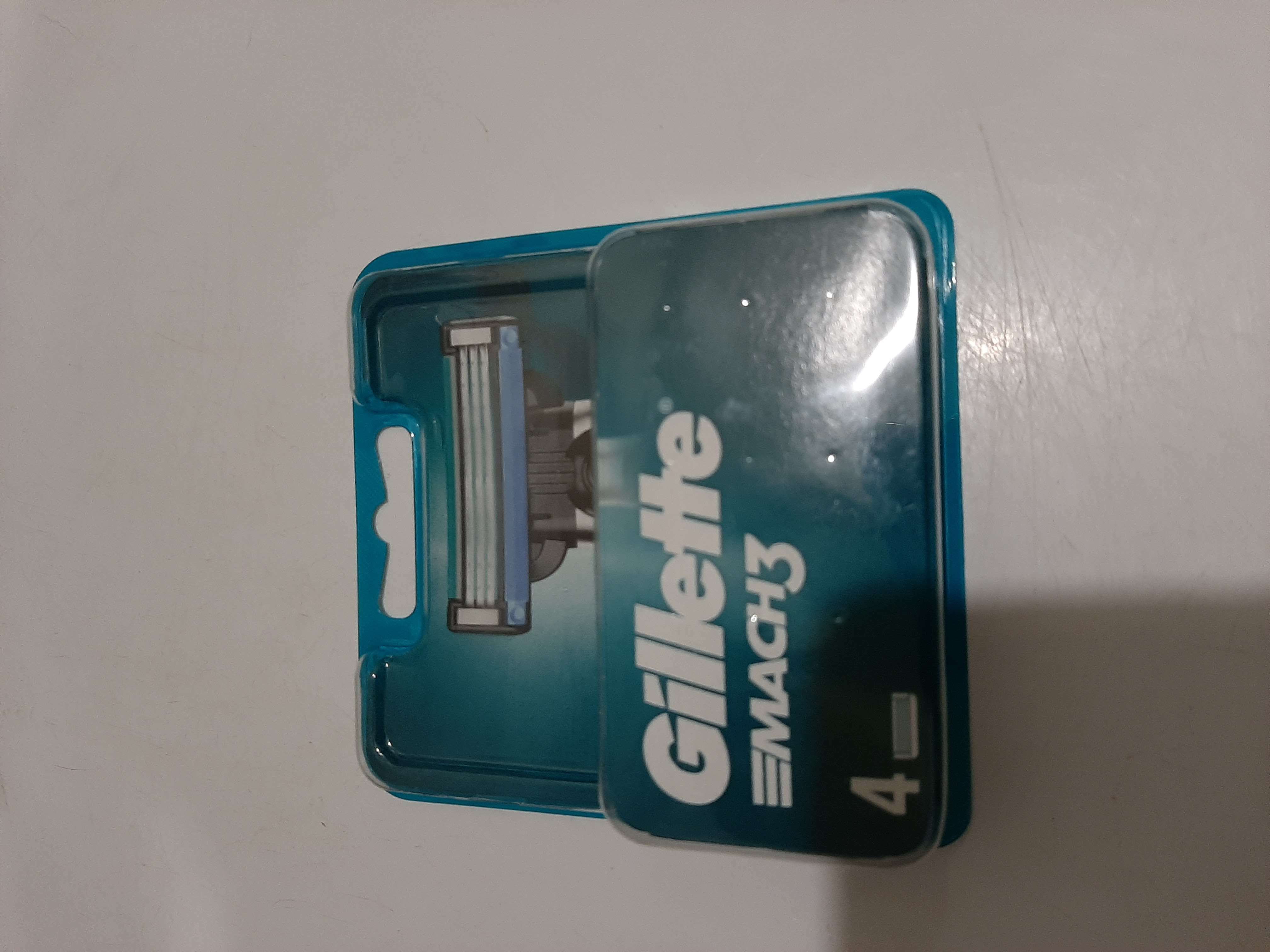 Фотография покупателя товара Сменные кассеты Gillette Mach3, 3 лезвия, 6 шт - Фото 1