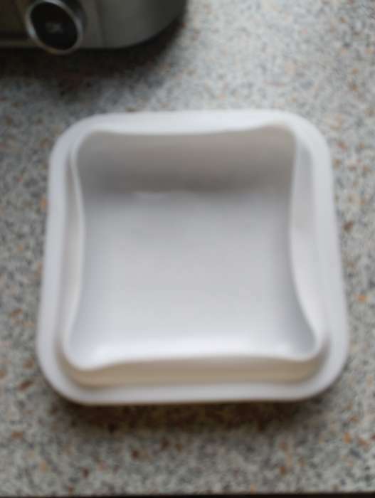 Фотография покупателя товара Форма для муссовых десертов и выпечки KONFINETTA «Квадро», силикон, 18,5×5 см, цвет белый