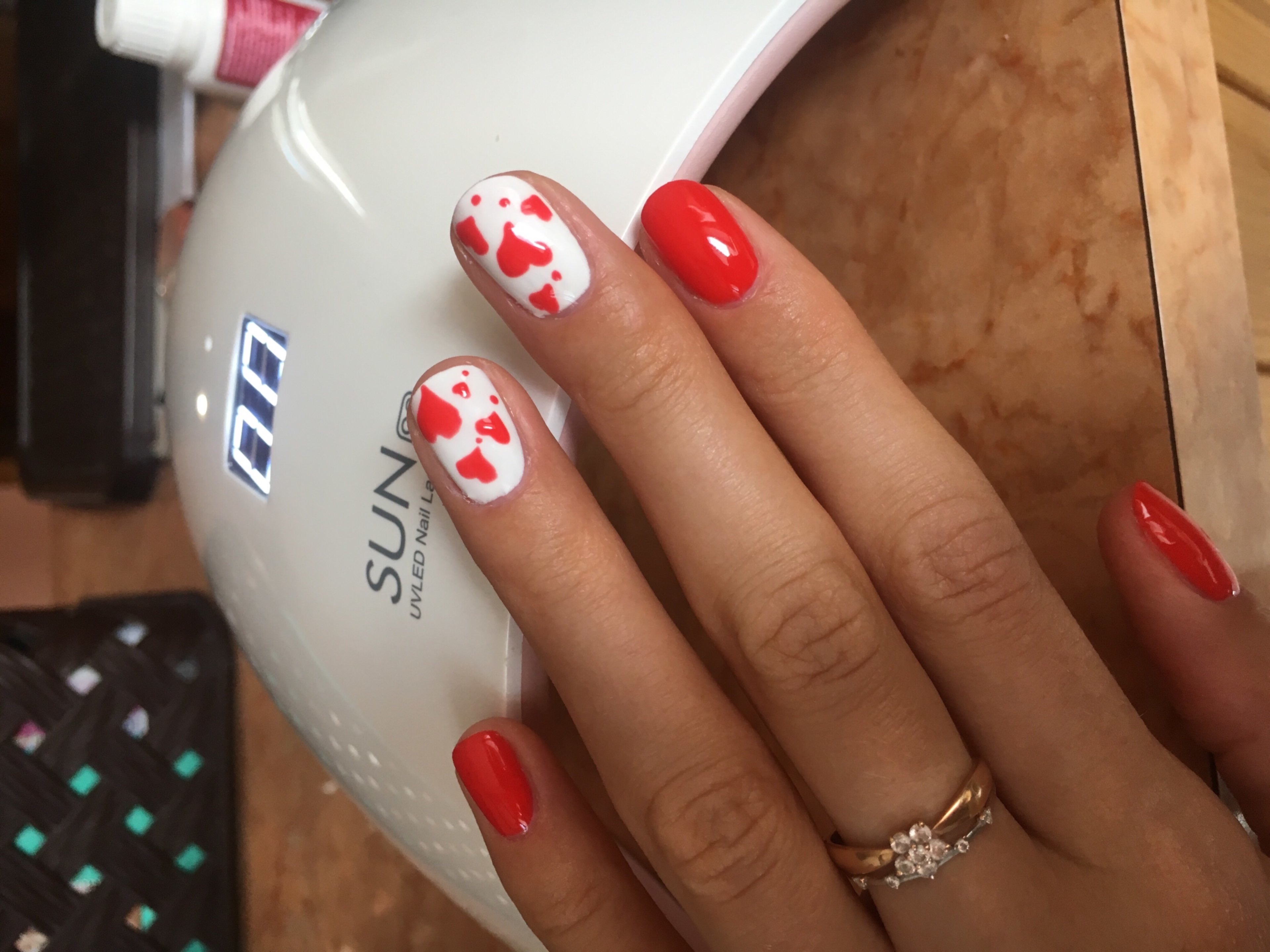 Фотография покупателя товара Гель-лак для ногтей Oly Style тон 083 малиновый, 10 мл - Фото 7