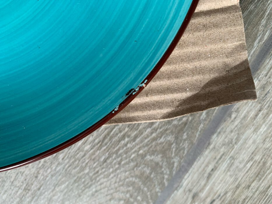 Фотография покупателя товара Тарелка керамическая десертная Доляна «Морской мир», d=19 см, цвет голубой - Фото 10