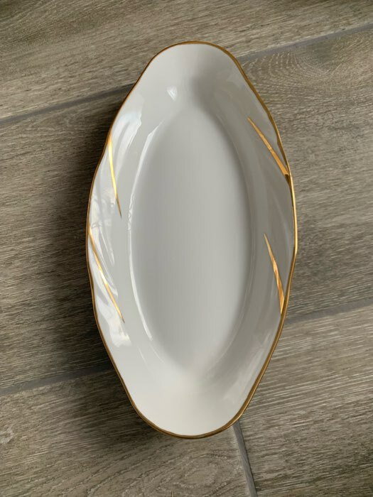 Фотография покупателя товара Селёдочница Добрушский завод «Идиллия», 25×12.8 см, фарфор, белая - Фото 1