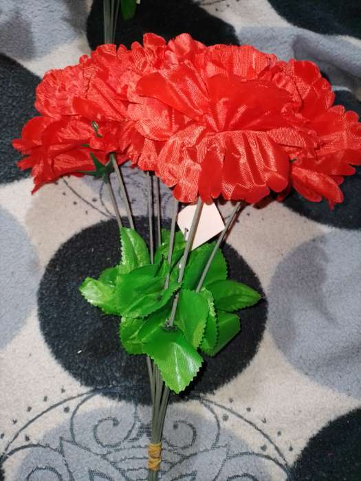 Фотография покупателя товара Цветы искусственные «Глоксиния соната», h=20 см, d=11 см, розовые - Фото 32