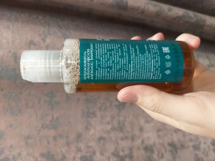 Фотография покупателя товара Янтарная кислота для волос Mirrolla, 150 мл - Фото 7