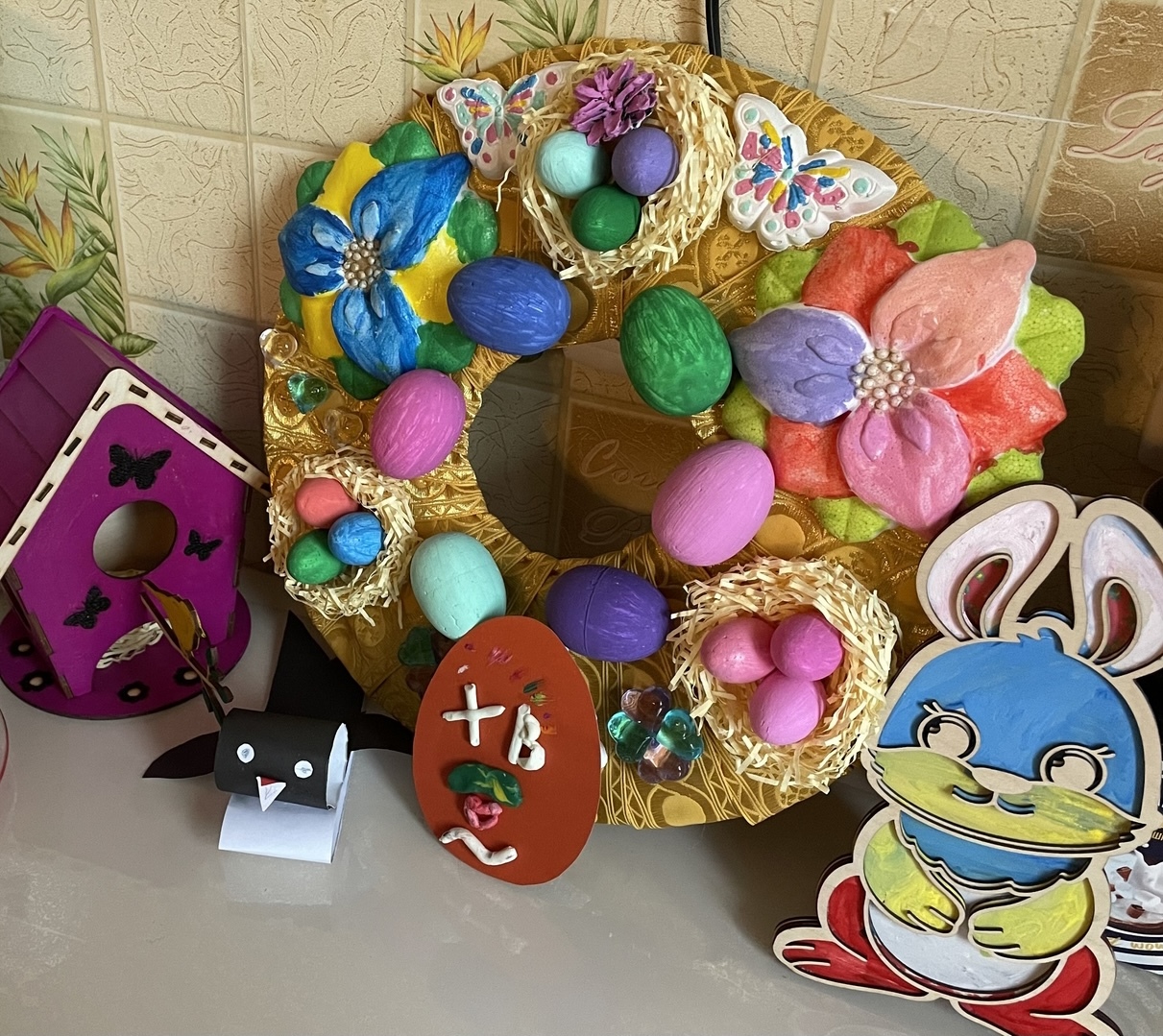 Фотография покупателя товара Фигурка для поделок и декорирования «Яйцо» (набор 12 шт), размер 1 шт: 2,5×4 см