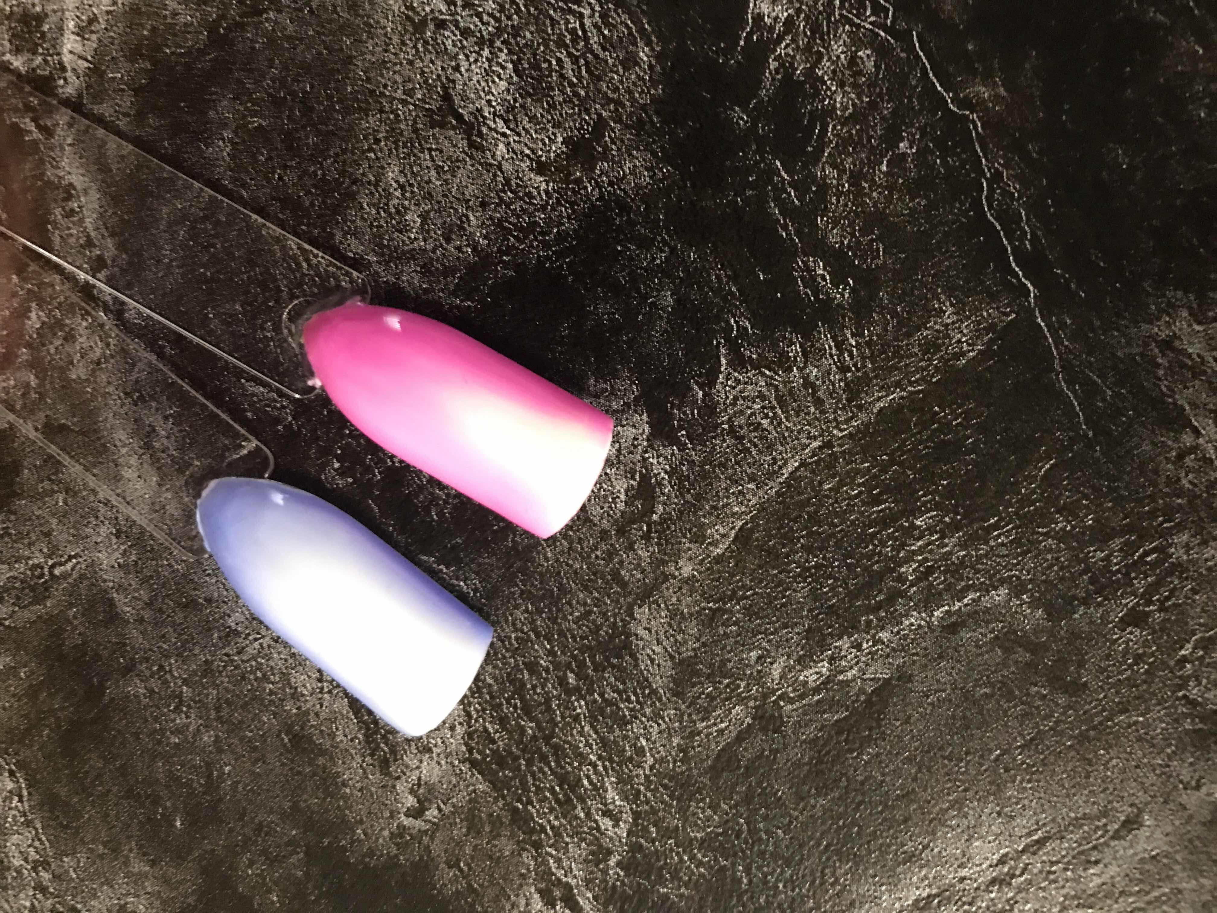 Фотография покупателя товара Термопудра для ногтей, цвет фиолетовый - Фото 1
