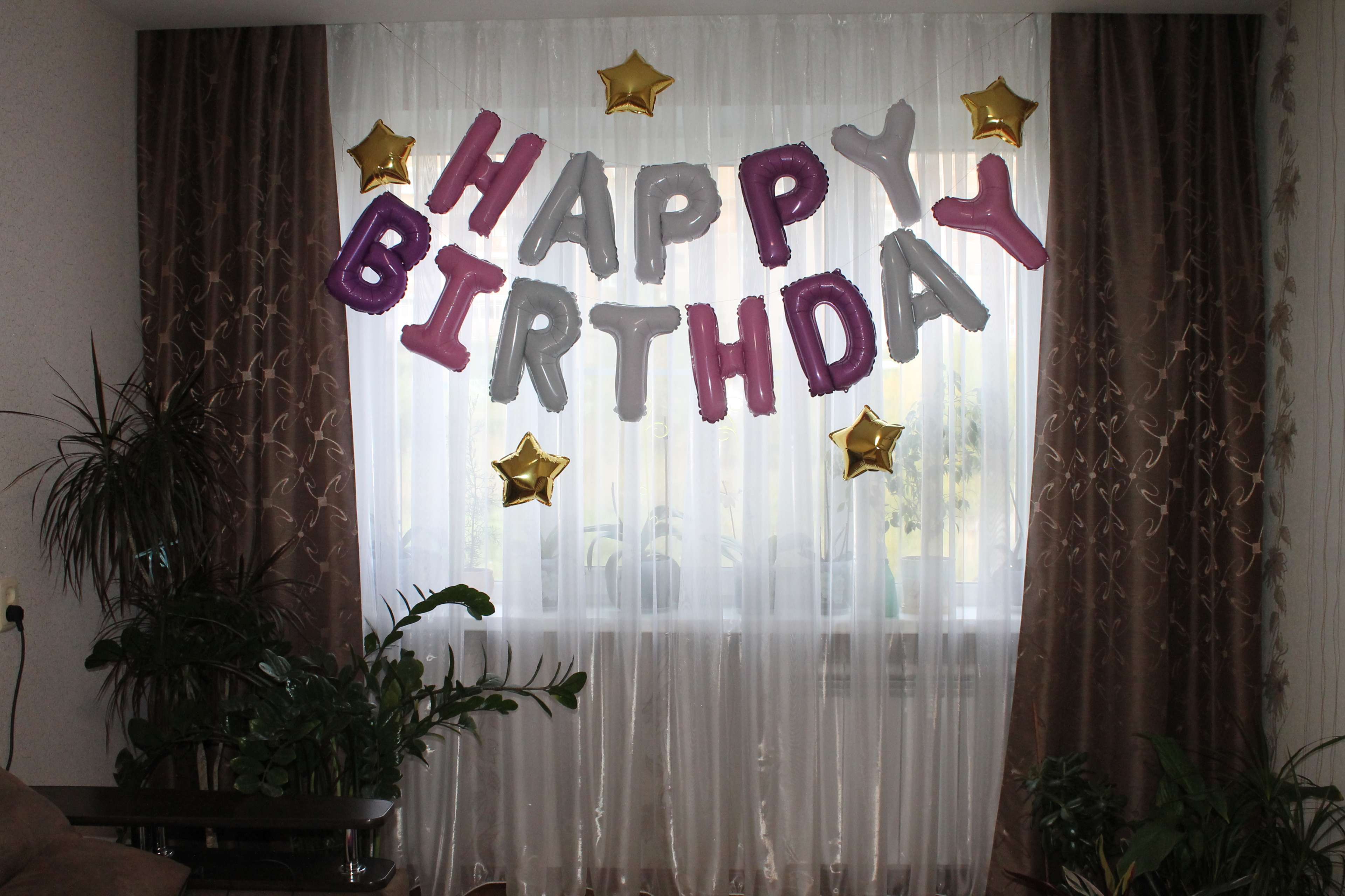 Фотография покупателя товара Шар фольгированный 16" «Happy Birthday», заглавные буквы, цвет голубой - Фото 16
