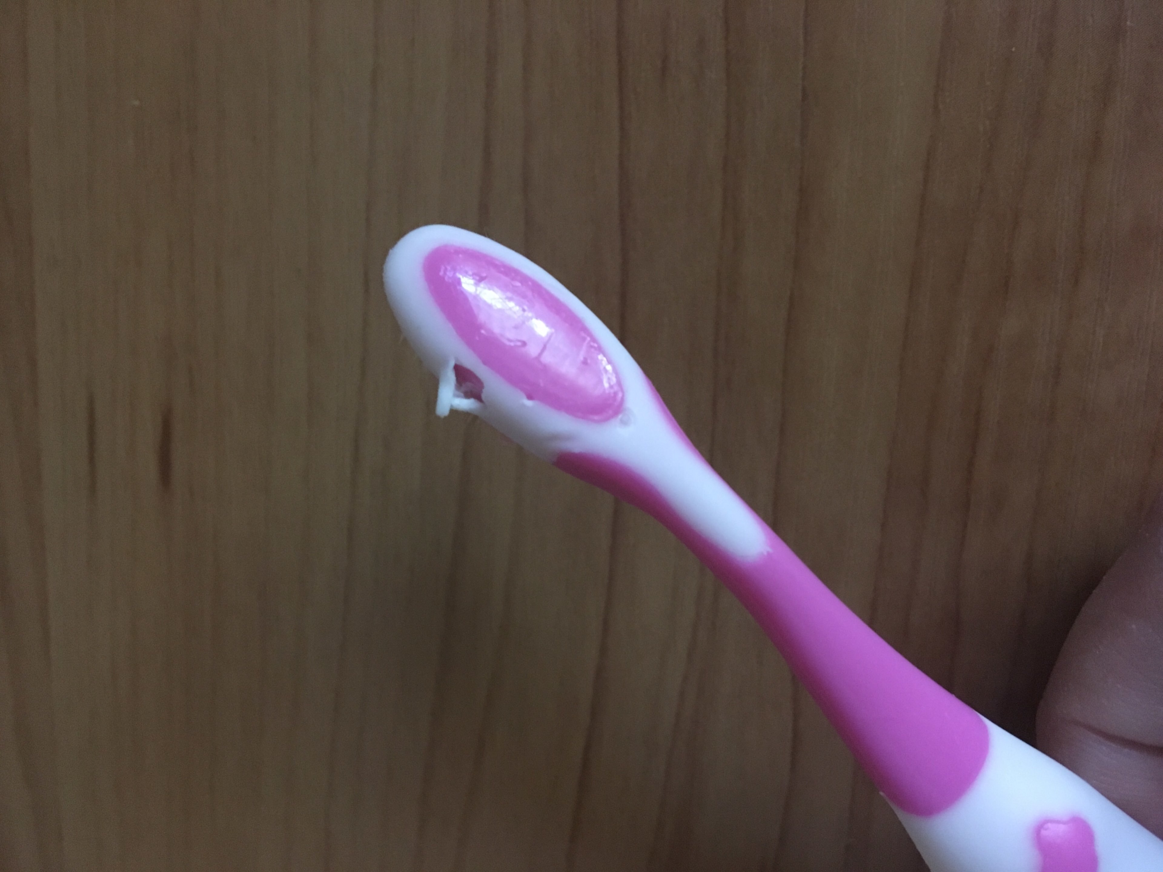 Фотография покупателя товара Зубная щетка детская "Умка", от 2 до 6 лет, розовая