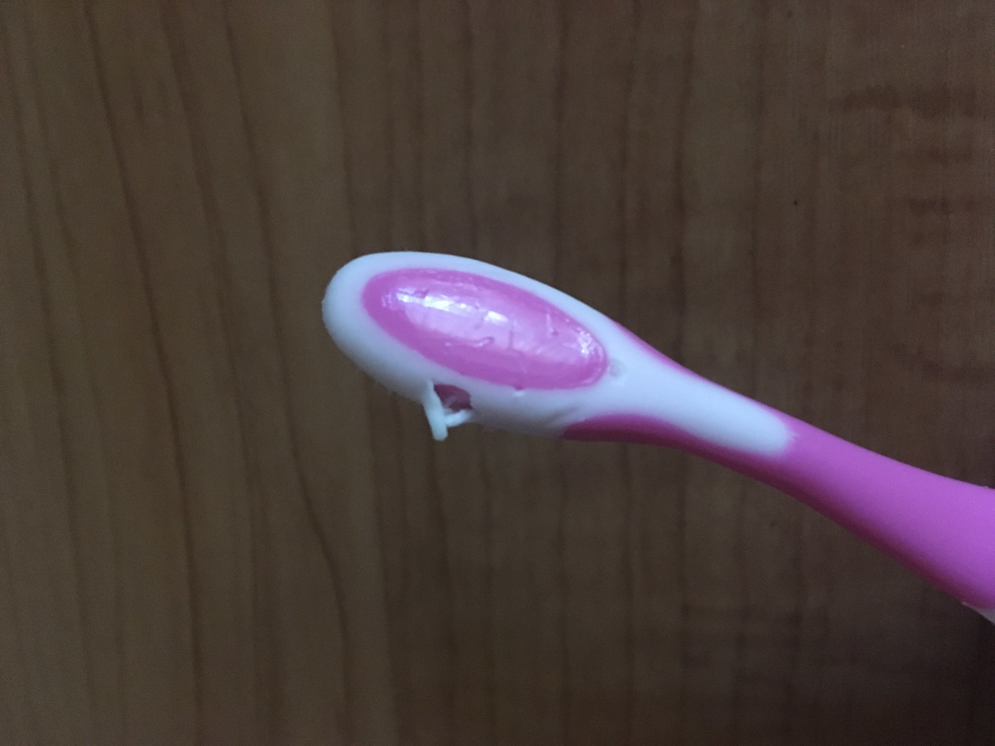 Фотография покупателя товара Зубная щетка детская "Умка", от 2 до 6 лет, розовая - Фото 2