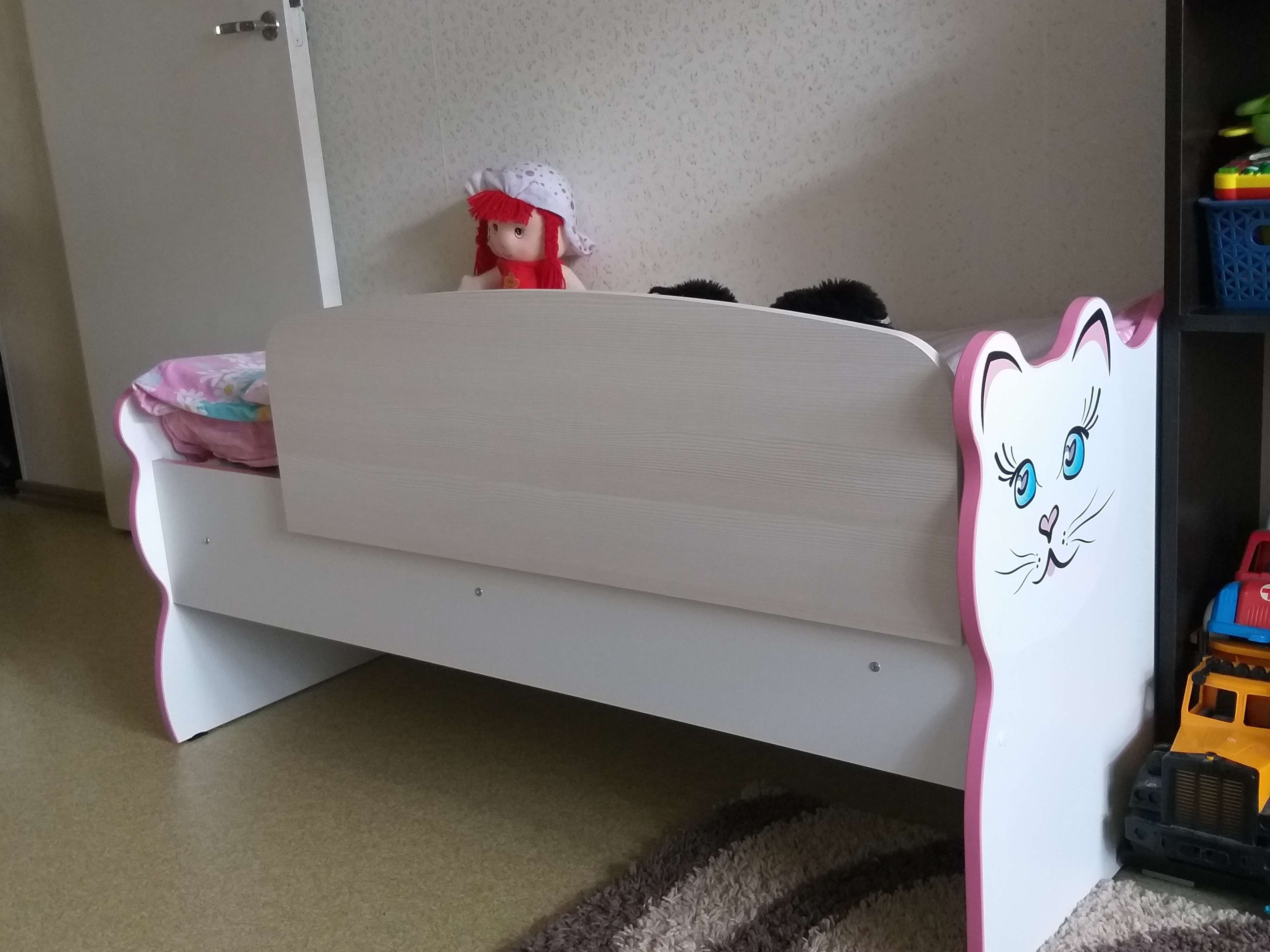 Фотография покупателя товара Детская кроватка «Кошечка», ЛДСП