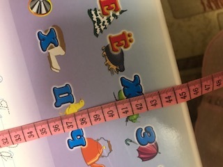 Фотография покупателя товара Комплект детской мебели «Буквы-цифры», стол-парта, стул, цвет розово-персиковый - Фото 2