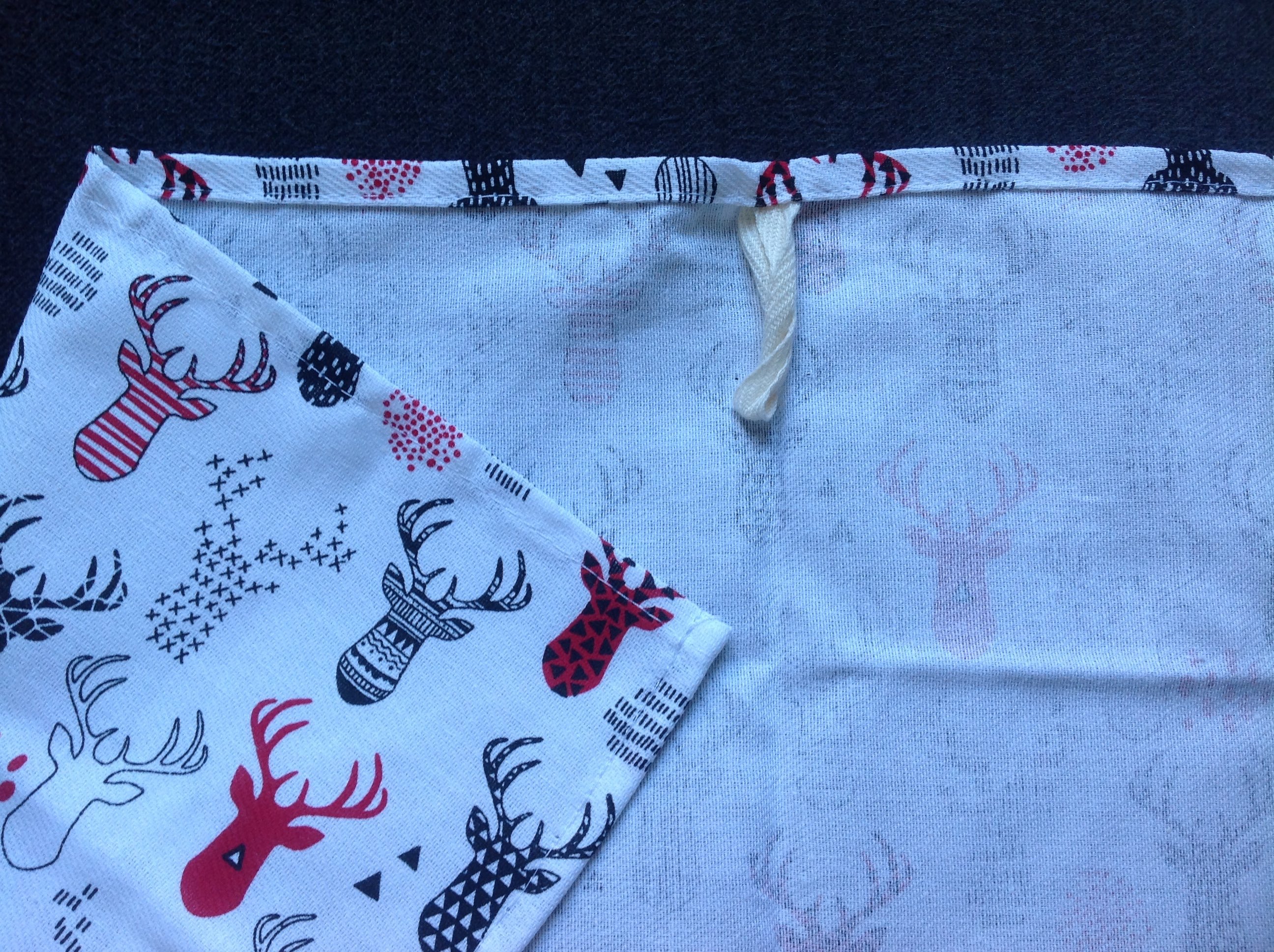 Фотография покупателя товара Полотенце «Этель» Рога, 35х65 см с петелькой, 100% хлопок 165г/м2 - Фото 3