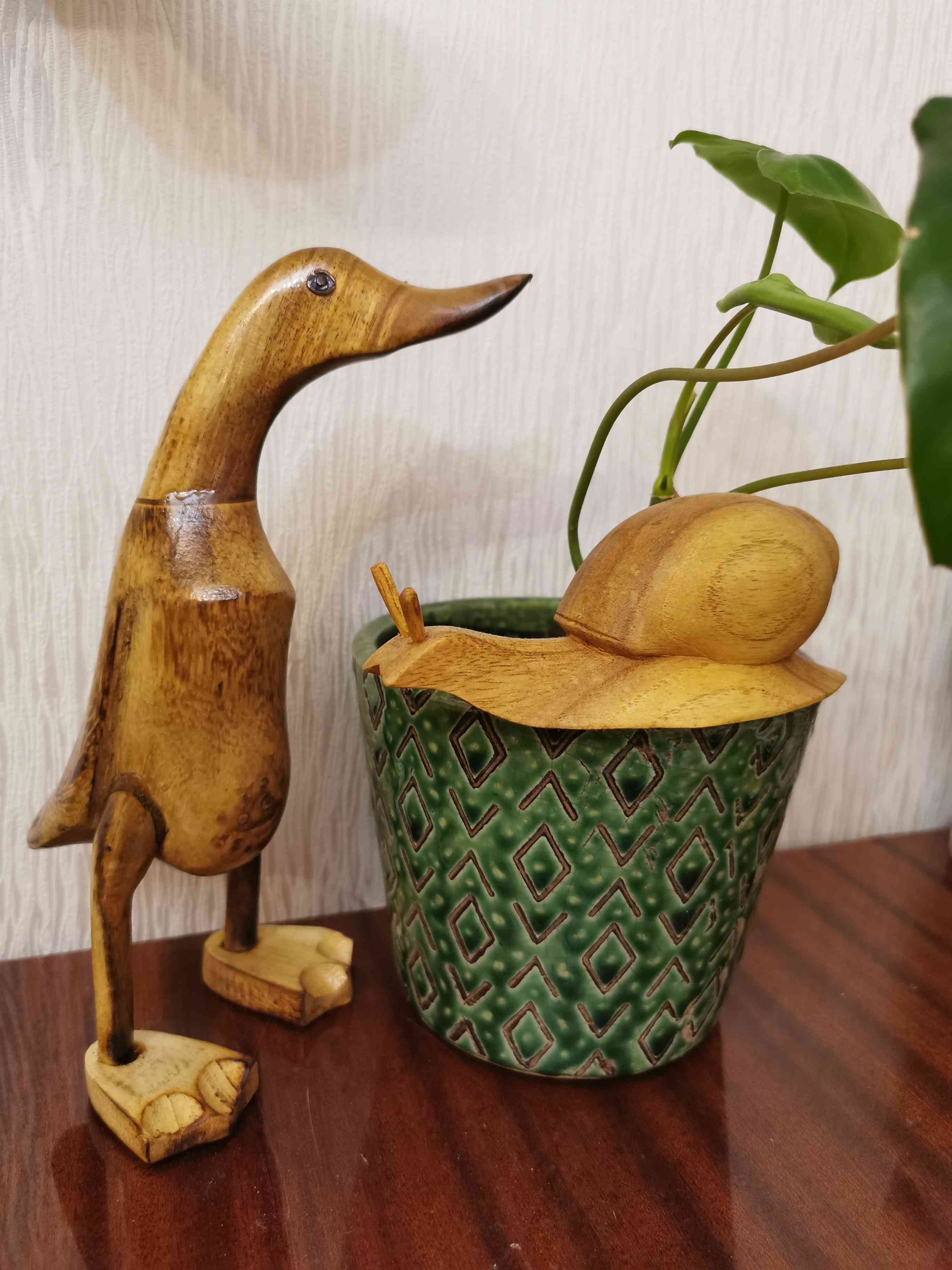 Фотография покупателя товара Сувенир «Утка простая», дерево, 13×12×23 см - Фото 1