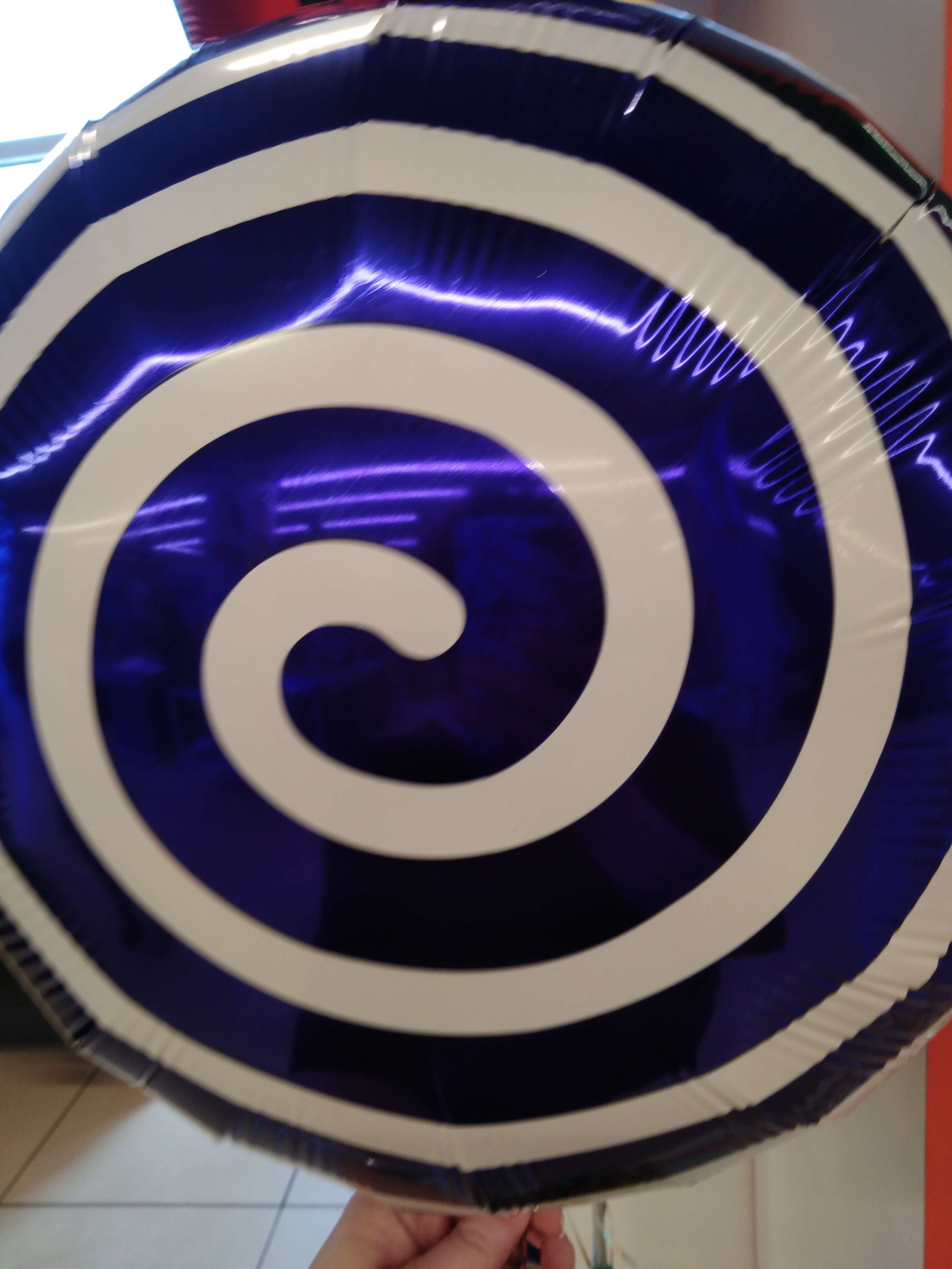 Фотография покупателя товара Шар фольгированный 18" «Гипноз», круг, цвета МИКС - Фото 1