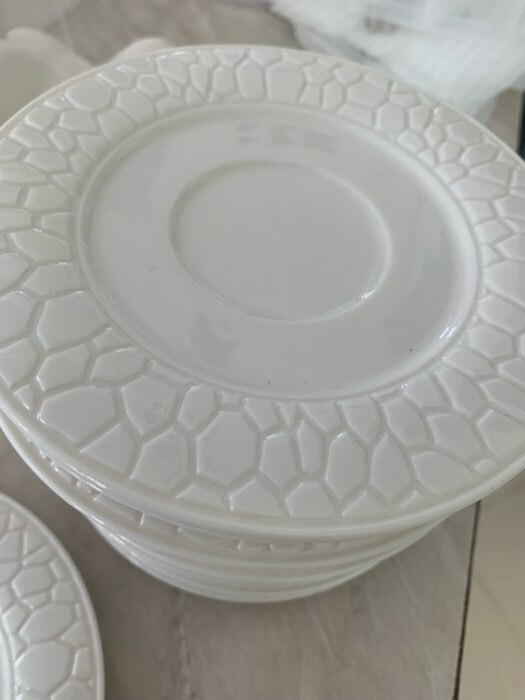 Фотография покупателя товара Блюдце фарфоровое Magistro Rodos, d=15,4 см, цвет белый