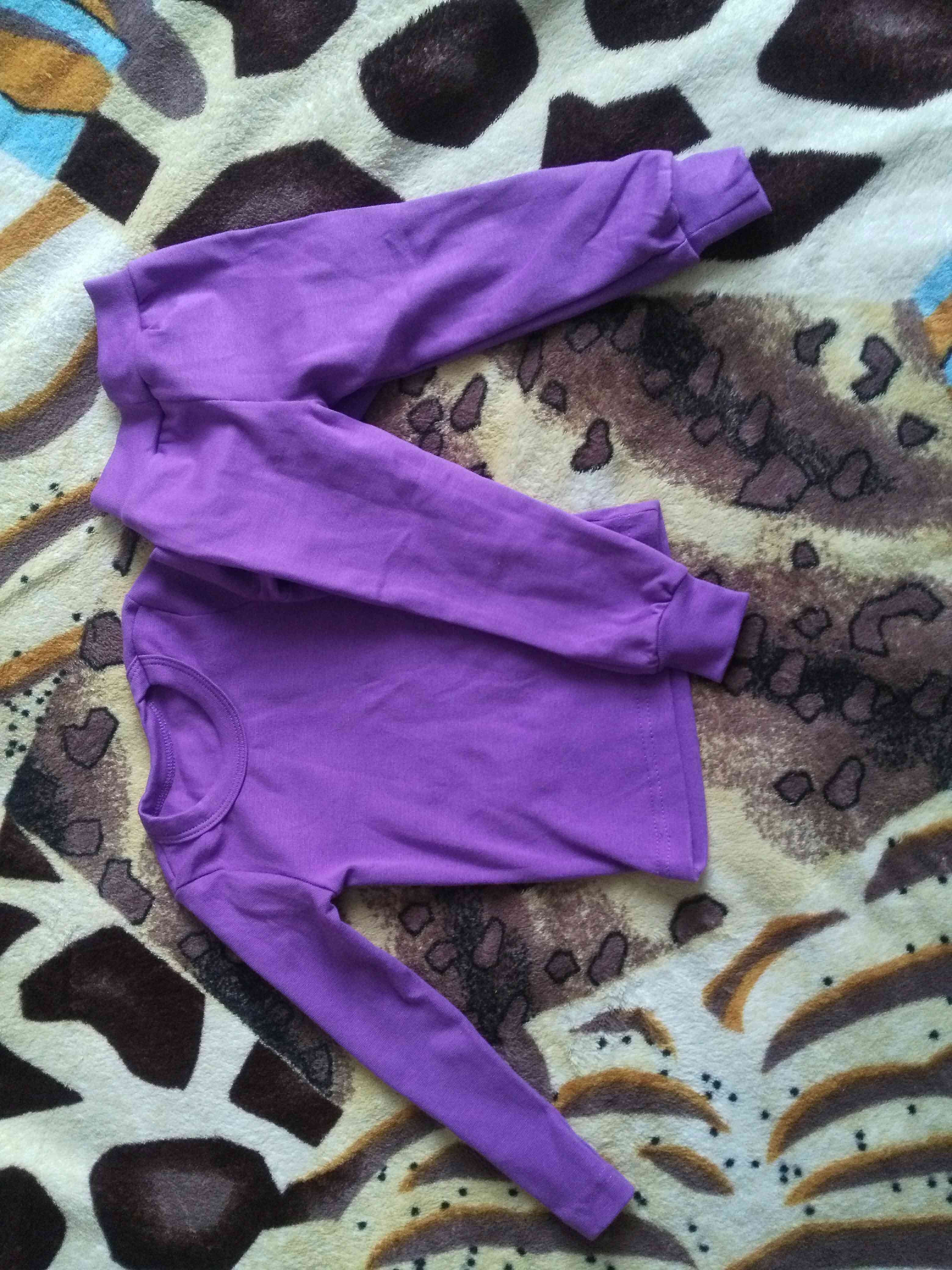 Фотография покупателя товара Комплект детский (термо), цвет фиолетовый, рост 92-98 см - Фото 2