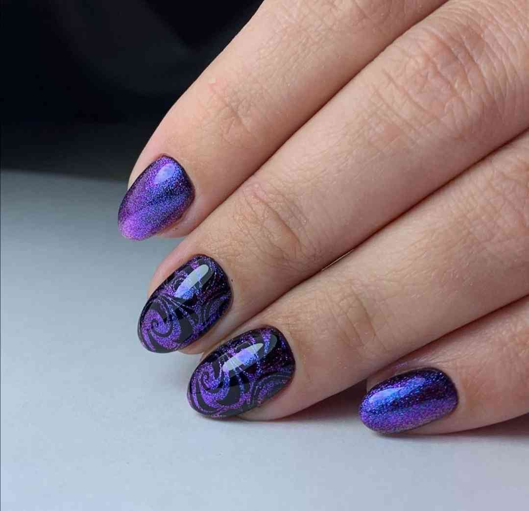 Фотография покупателя товара Гель-лак для ногтей "Хамелеон", трёхфазный LED/UV, для чёрной основы, 10мл, цвет 003 синий - Фото 9