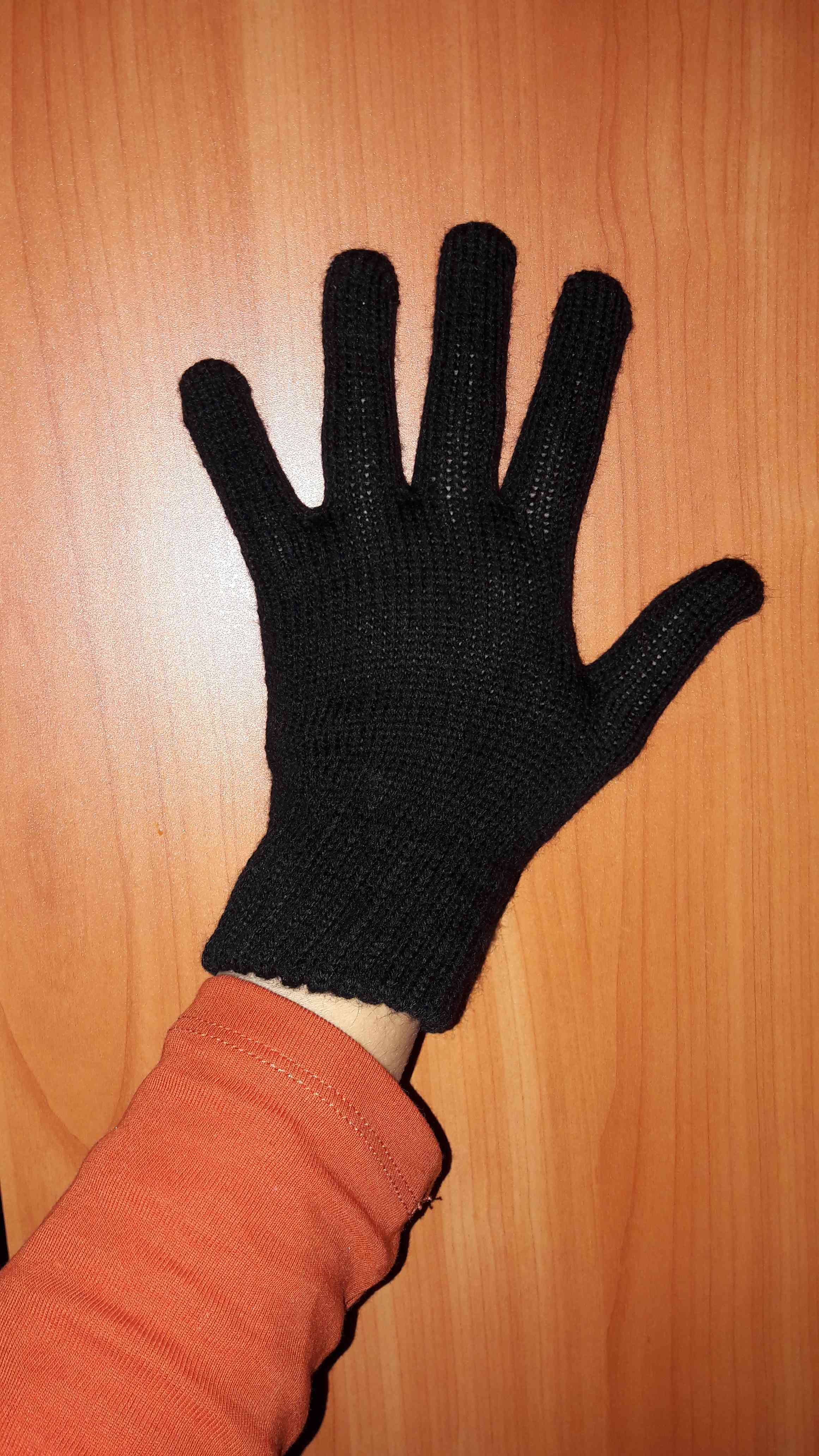 Фотография покупателя товара Перчатки одинарные с митенкой для мальчика, размер 14, цвет чёрный/светло-серый меланж 4с255   20231 - Фото 1