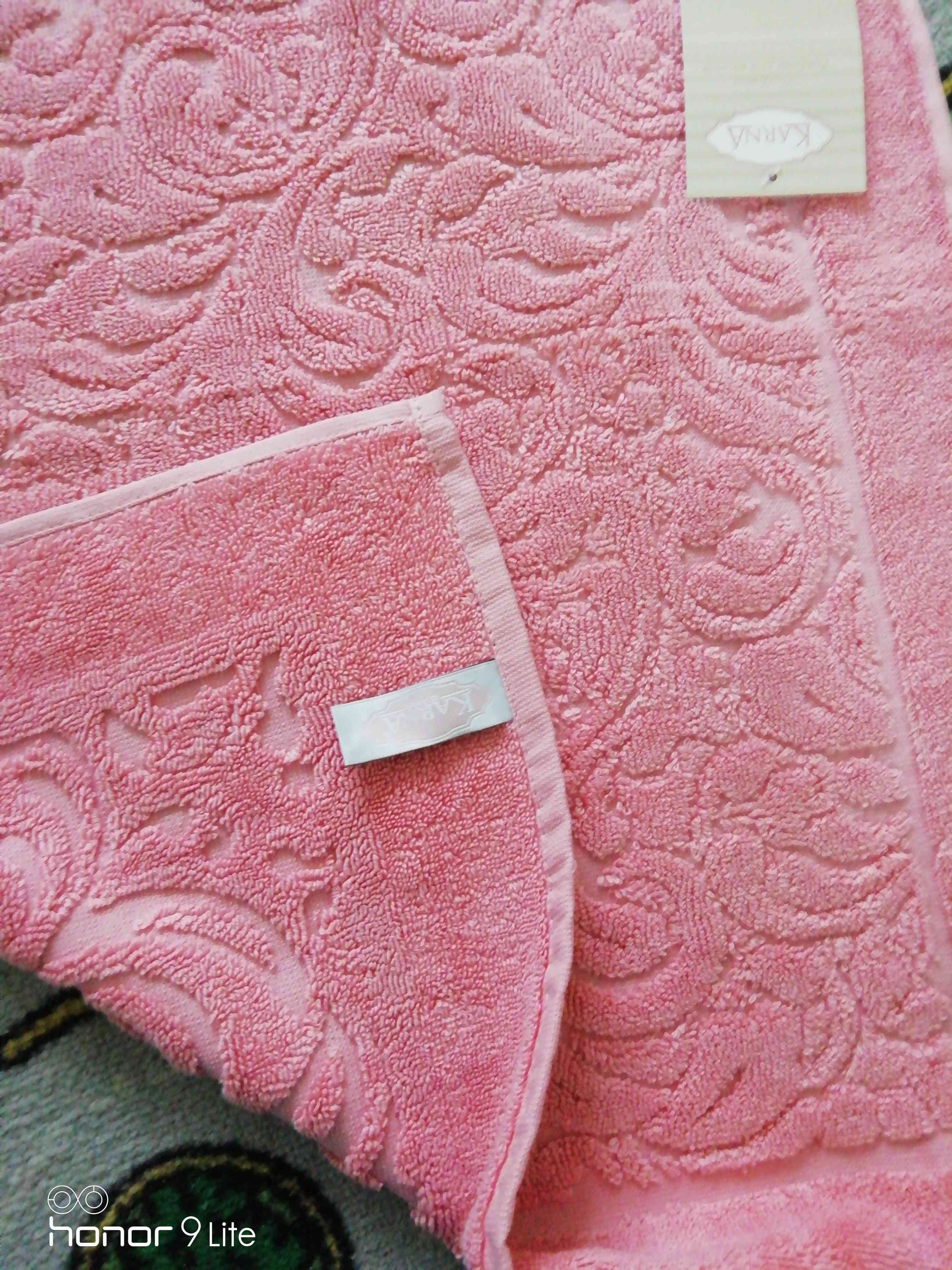 Фотография покупателя товара Коврик Esra, размер 50х70 см, цвет розовый - Фото 1