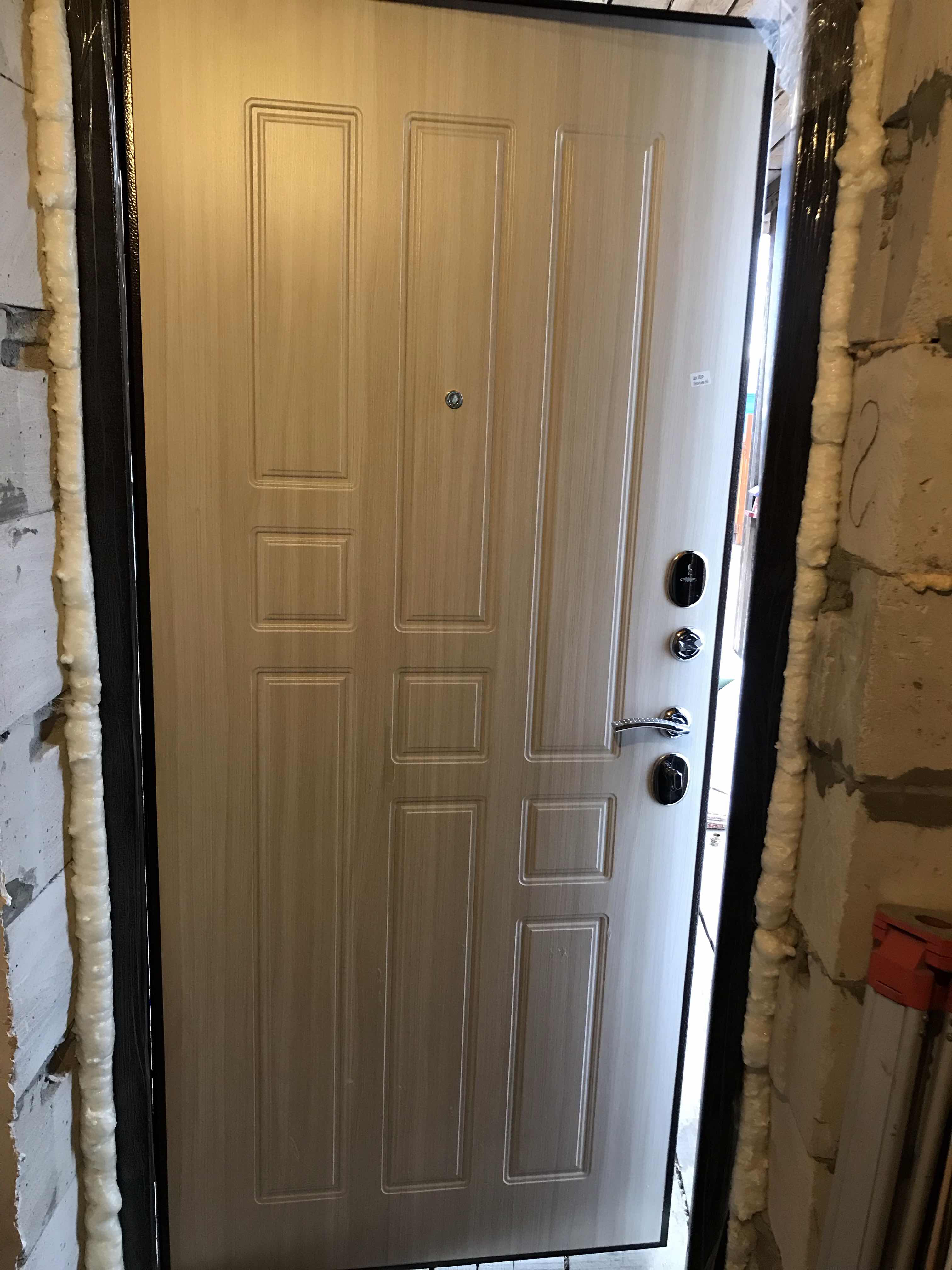 Фотография покупателя товара Дверь входная «Гарда», дуб сонома 2050 × 960 мм (правая) - Фото 1