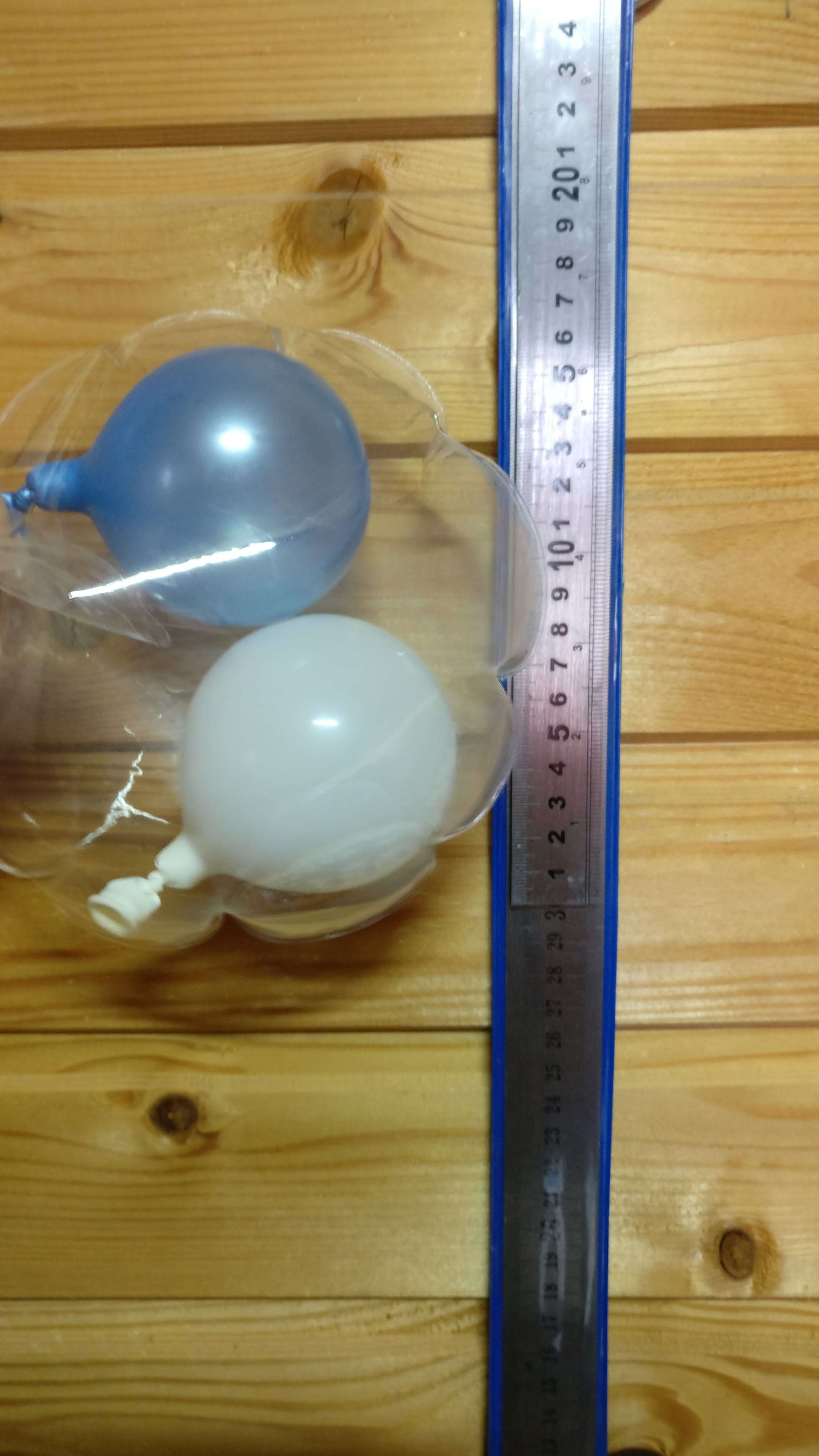 Фотография покупателя товара Шар в шаре "1 годик", 5", 20", для мальчика, голубой, - Фото 1