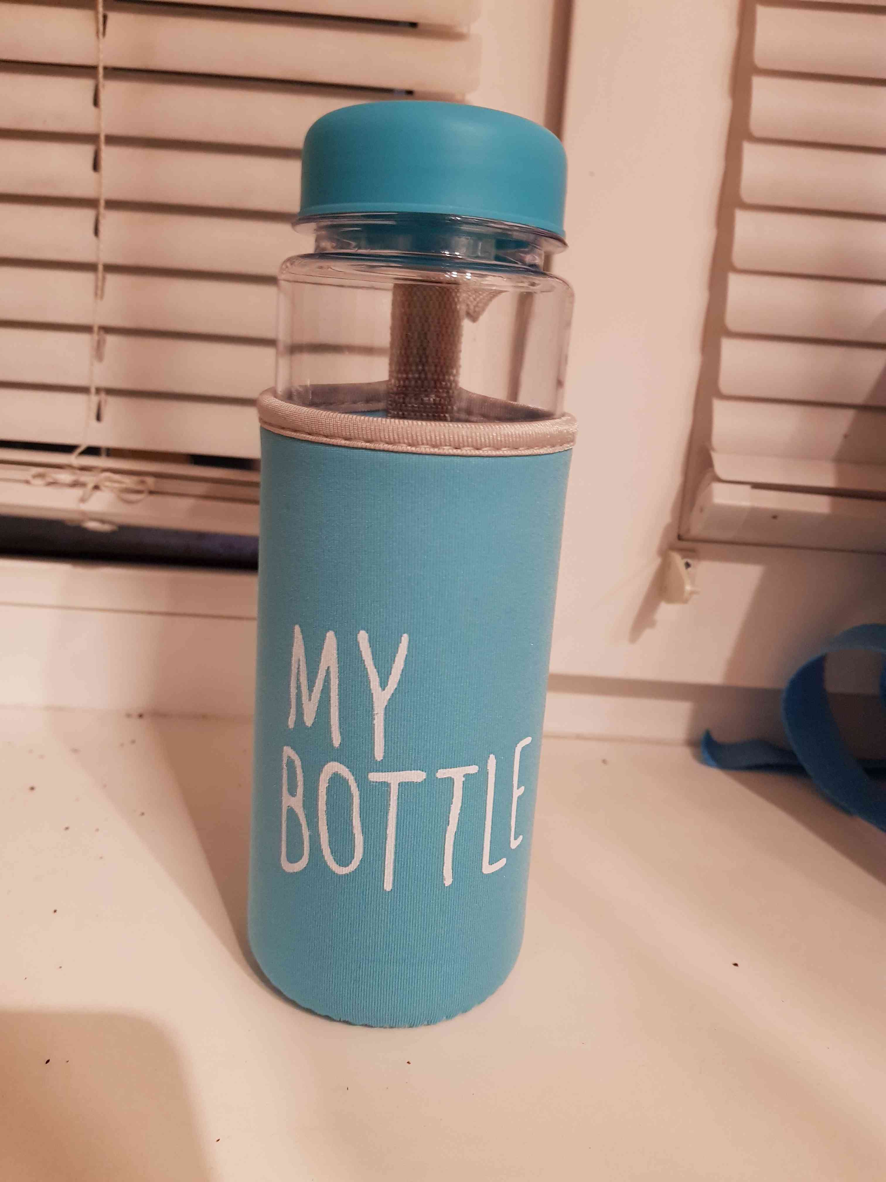 Фотография покупателя товара Бутылка для воды, 500 мл, My bottle, 19.5 х 6 см, чехол в комплекте, микс