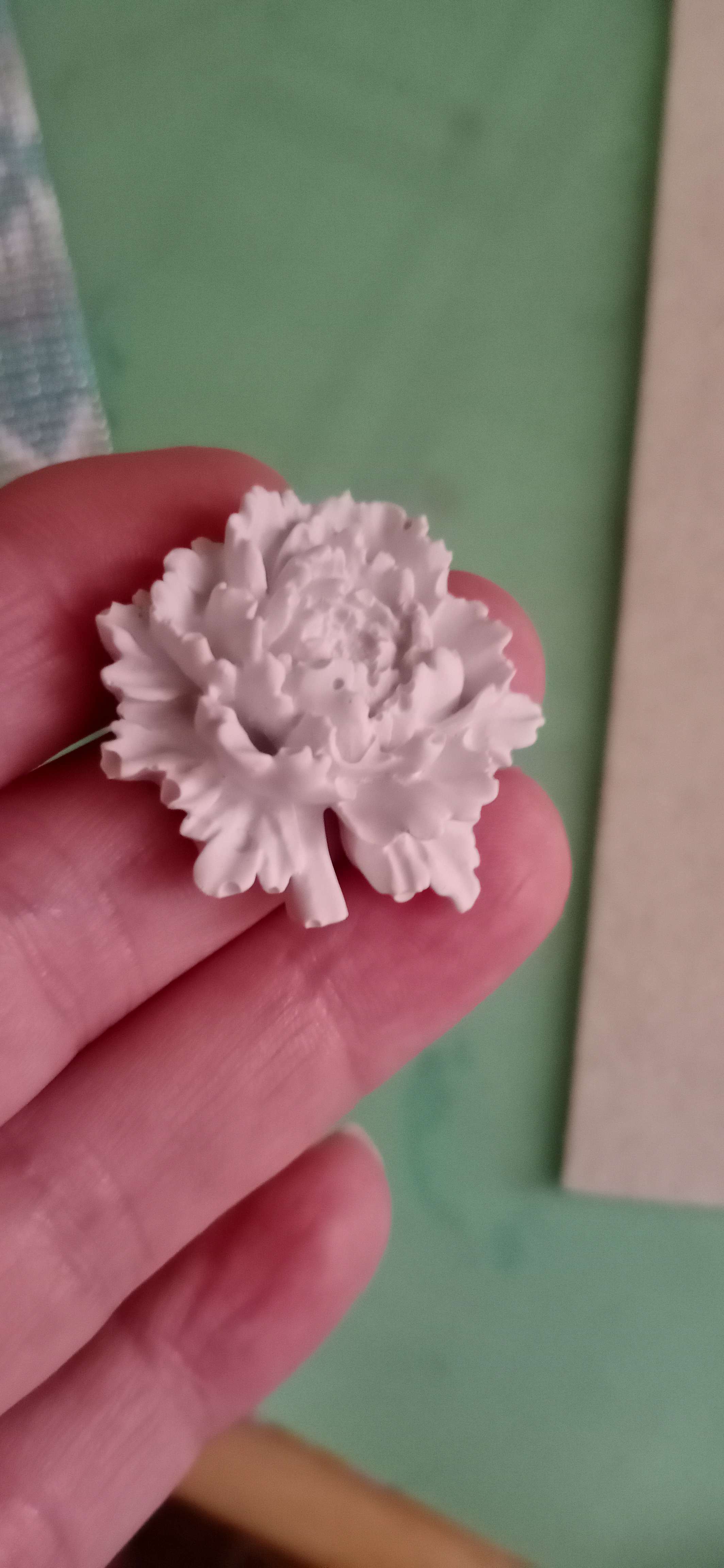 Фотография покупателя товара Молд силиконовый «Пион» 1.3×4.5×4.5 см - Фото 4