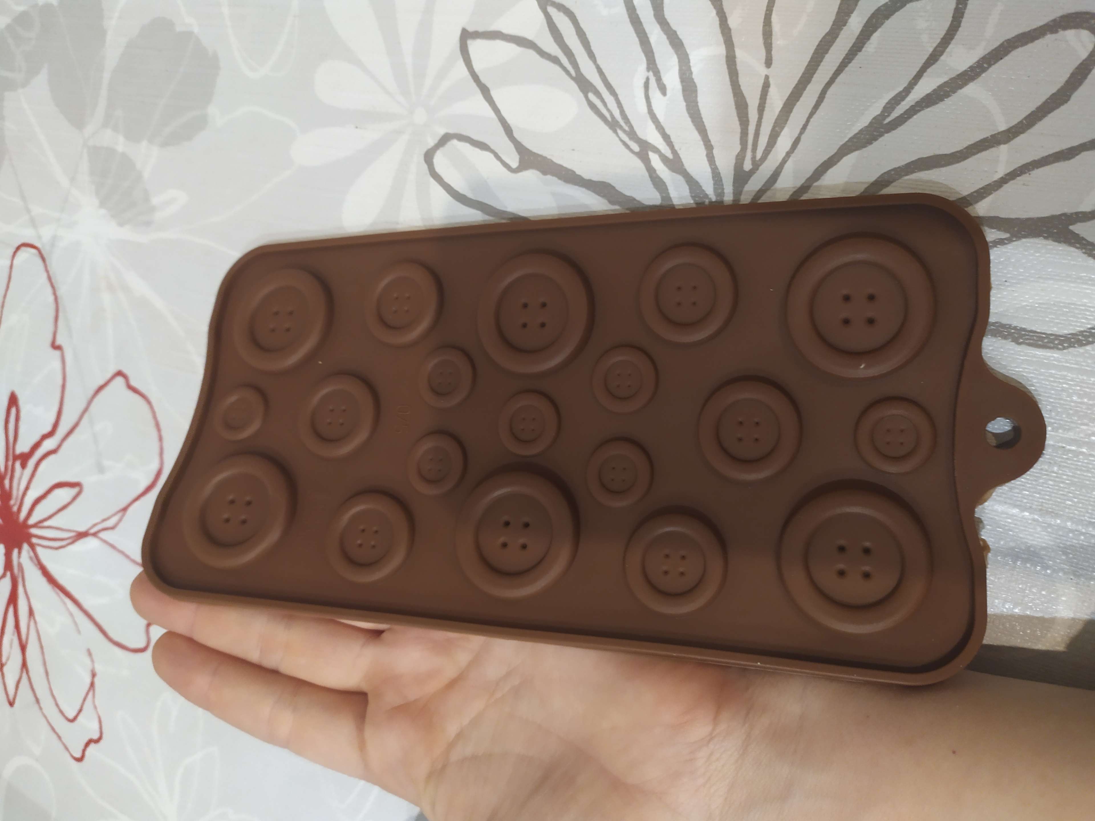 Фотография покупателя товара Форма для шоколада Доляна «Плитка», силикон, 21×11 см, 12 ячеек (2,7×3,9 см), цвет коричневый - Фото 96