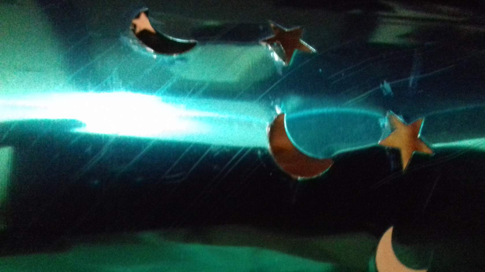 Фотография покупателя товара Ёршик для унитаза с подставкой «Звёзды», 9×10×40 см, цвет хром