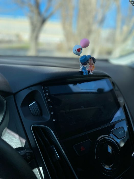 Фотография покупателя товара Игрушка на панель авто, влюбленная парочка, к5