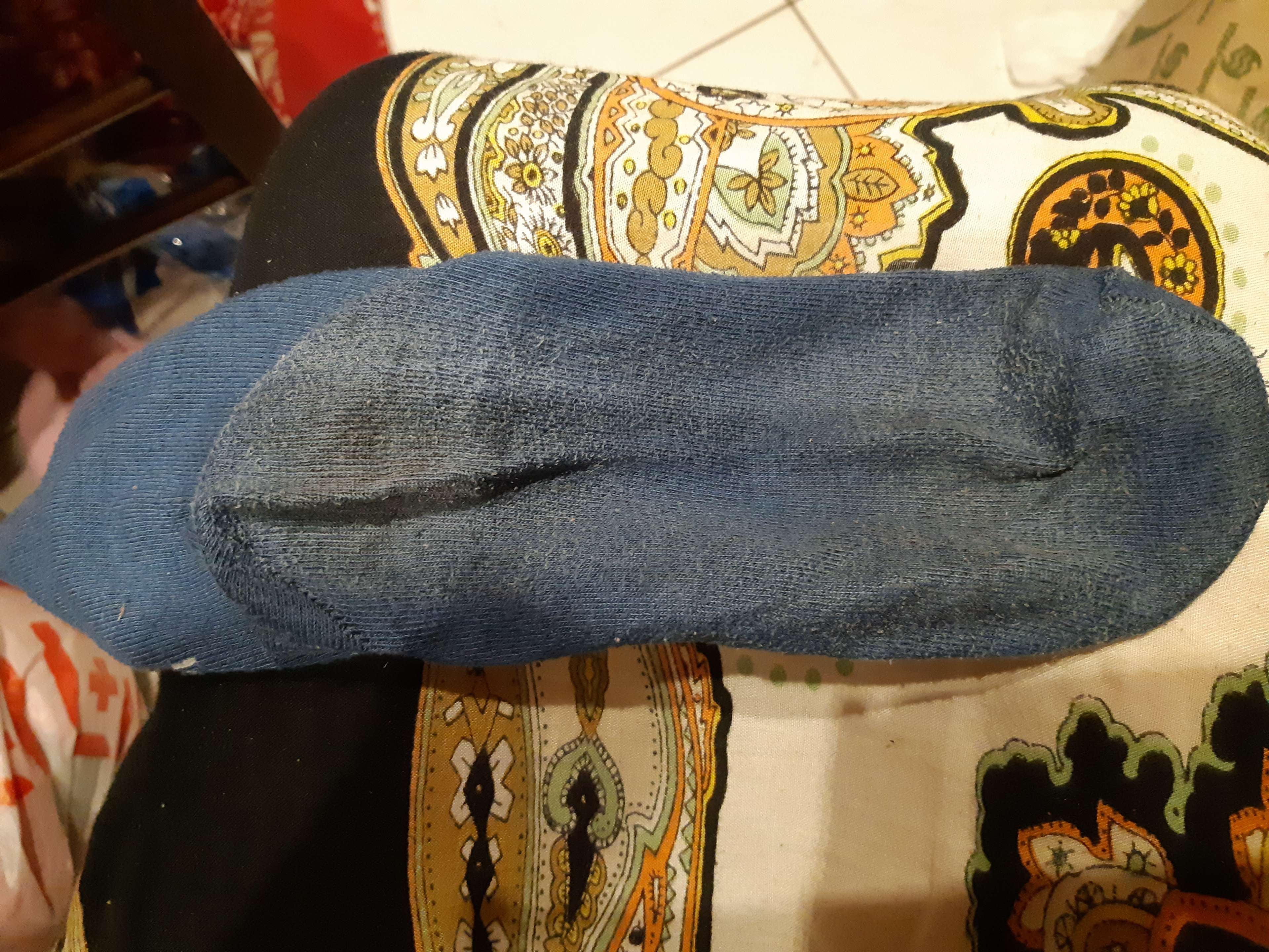 Фотография покупателя товара Носки мужские, размер 27-29, цвет джинсовый - Фото 2