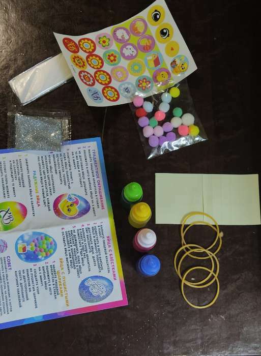 Фотография покупателя товара Набор для творчества «Пасхальный декор яйца», в пакете - Фото 4