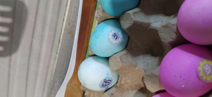 Фотография покупателя товара Набор для творчества «Пасхальный декор яйца», в пакете - Фото 1