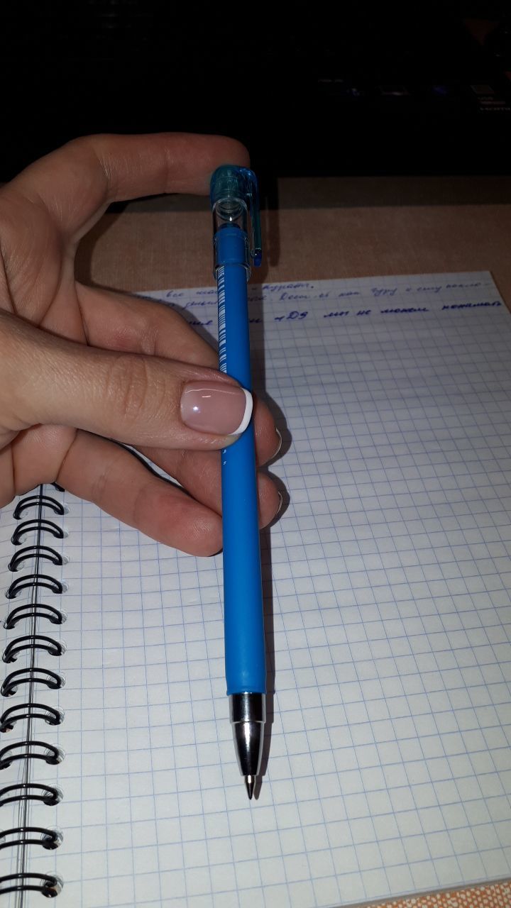 Фотография покупателя товара Ручка шариковая FirstWrite Special, 0.5 мм, синие чернила, матовый корпус Silk Touch, МИКС - Фото 1