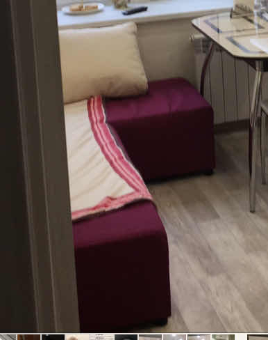 Фотография покупателя товара Угловой диван «Алиса», еврокнижка, рогожка savana/arben, цвет berry - Фото 14
