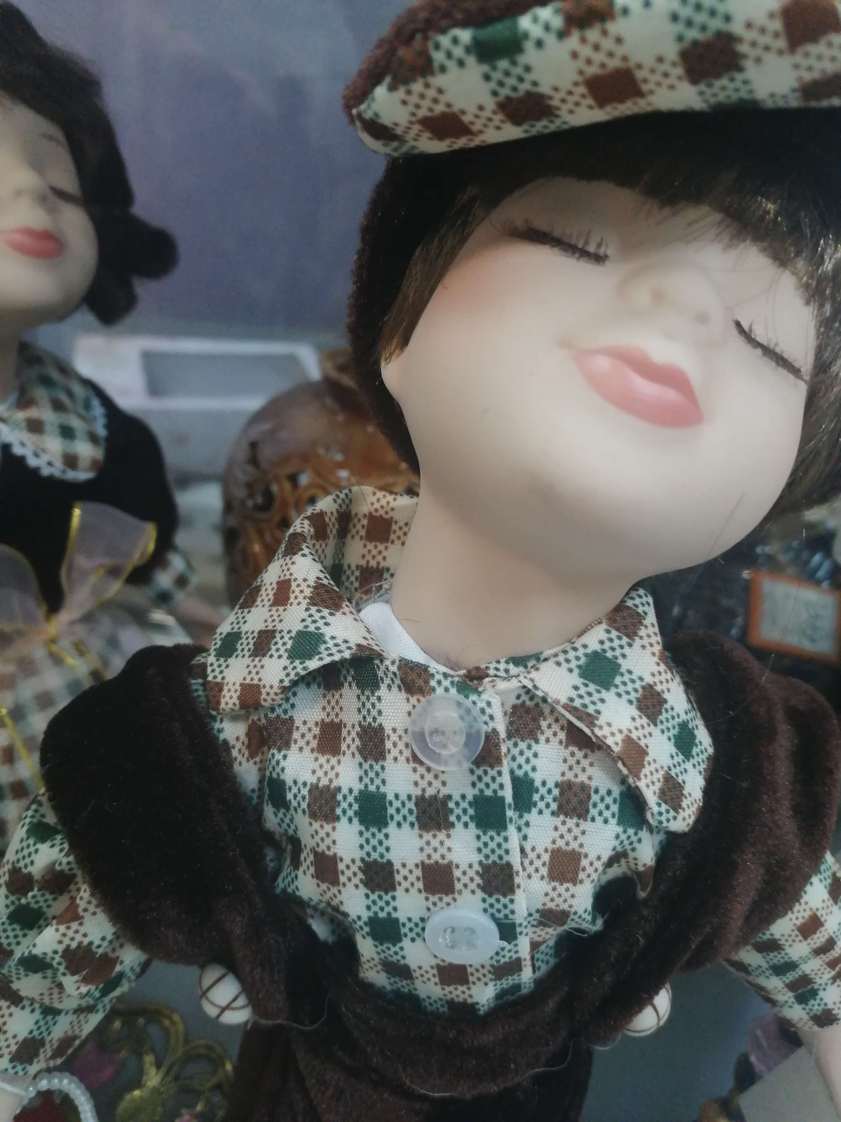 Фотография покупателя товара Кукла коллекционная парочка поцелуй набор 2 шт "Венера и Антон" 30 см - Фото 6