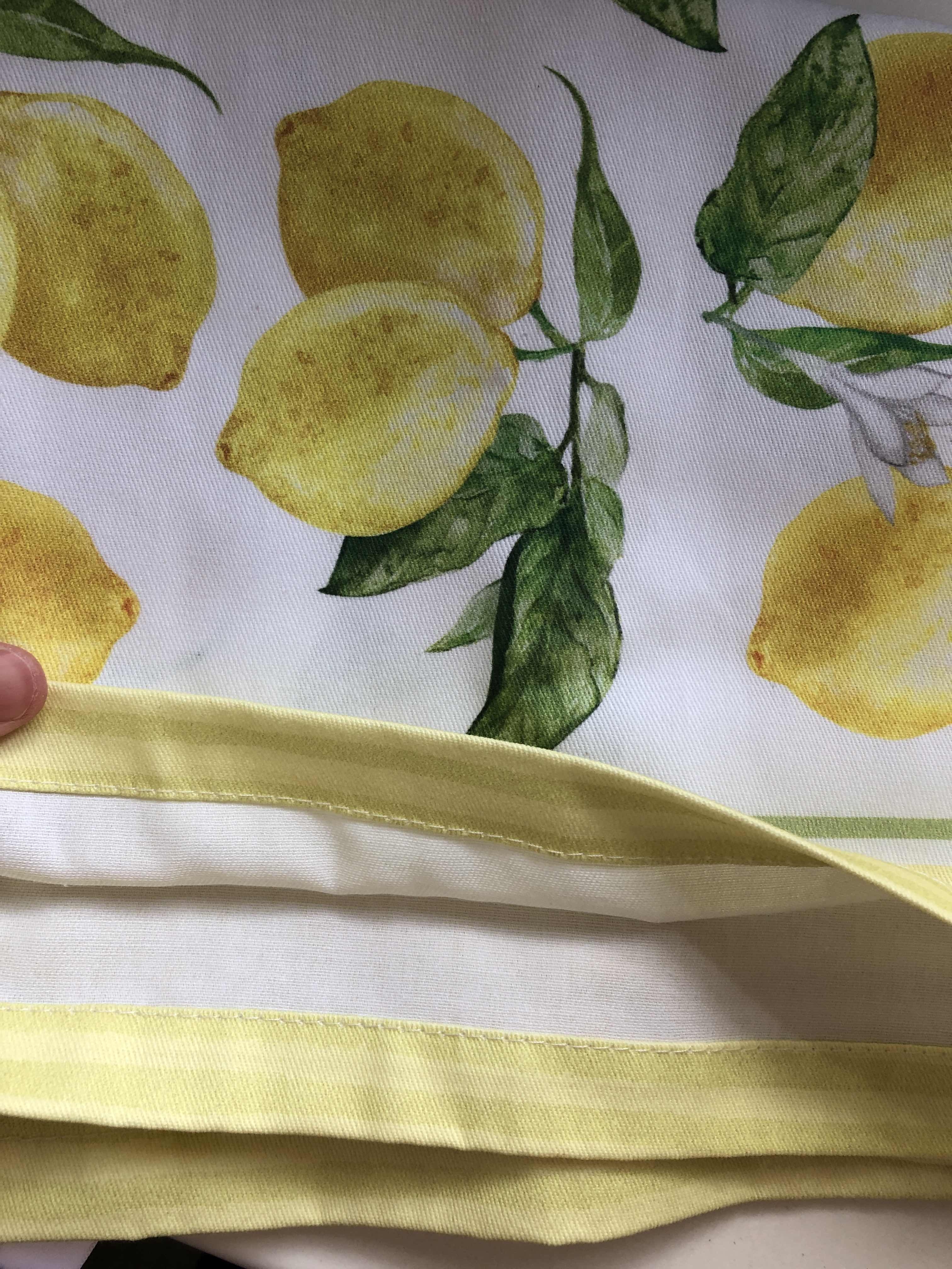 Фотография покупателя товара Дорожка на стол "Лимоны" 40х146 см, 100% хлопок, саржа 190 гр/м2 - Фото 6