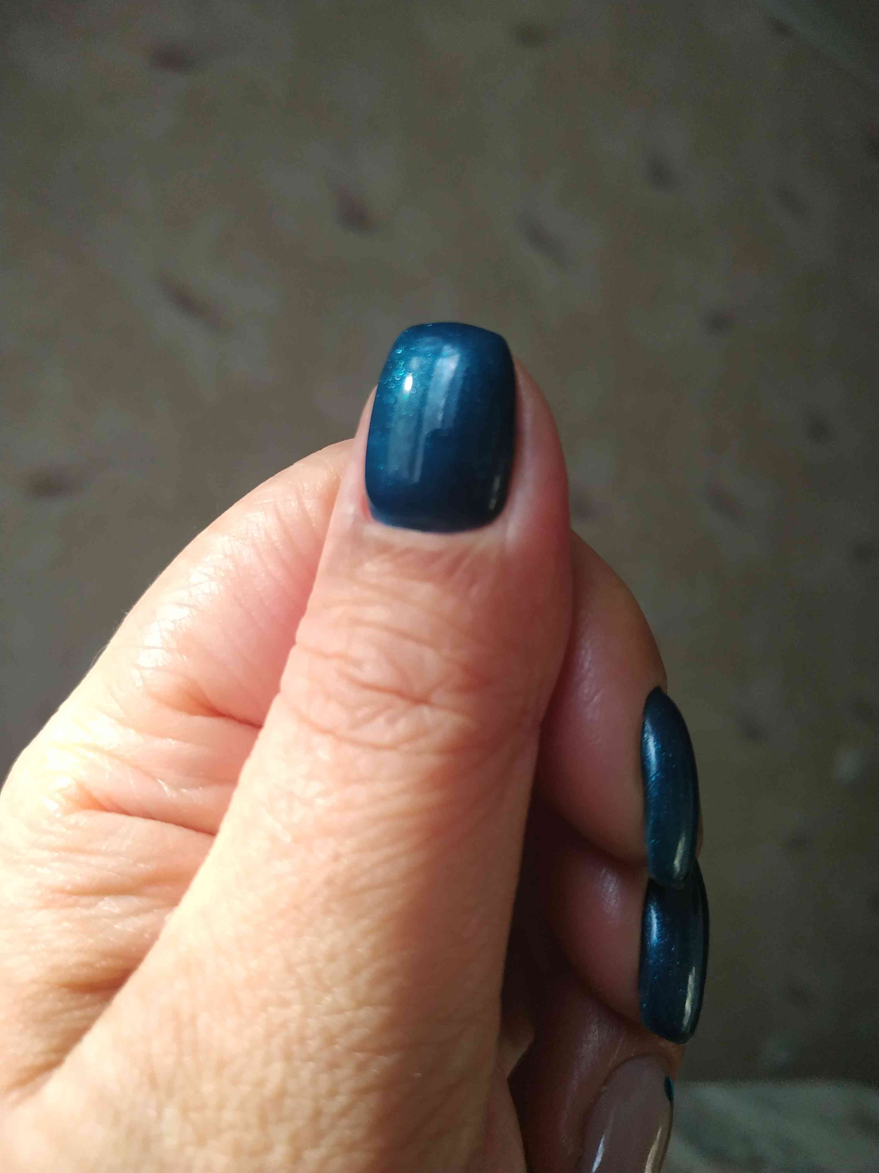 Фотография покупателя товара Гель-лак для ногтей, 216-171-32, однофазный, LED/UV, 10мл, цвет 216-171-32 синий перламутровый - Фото 2