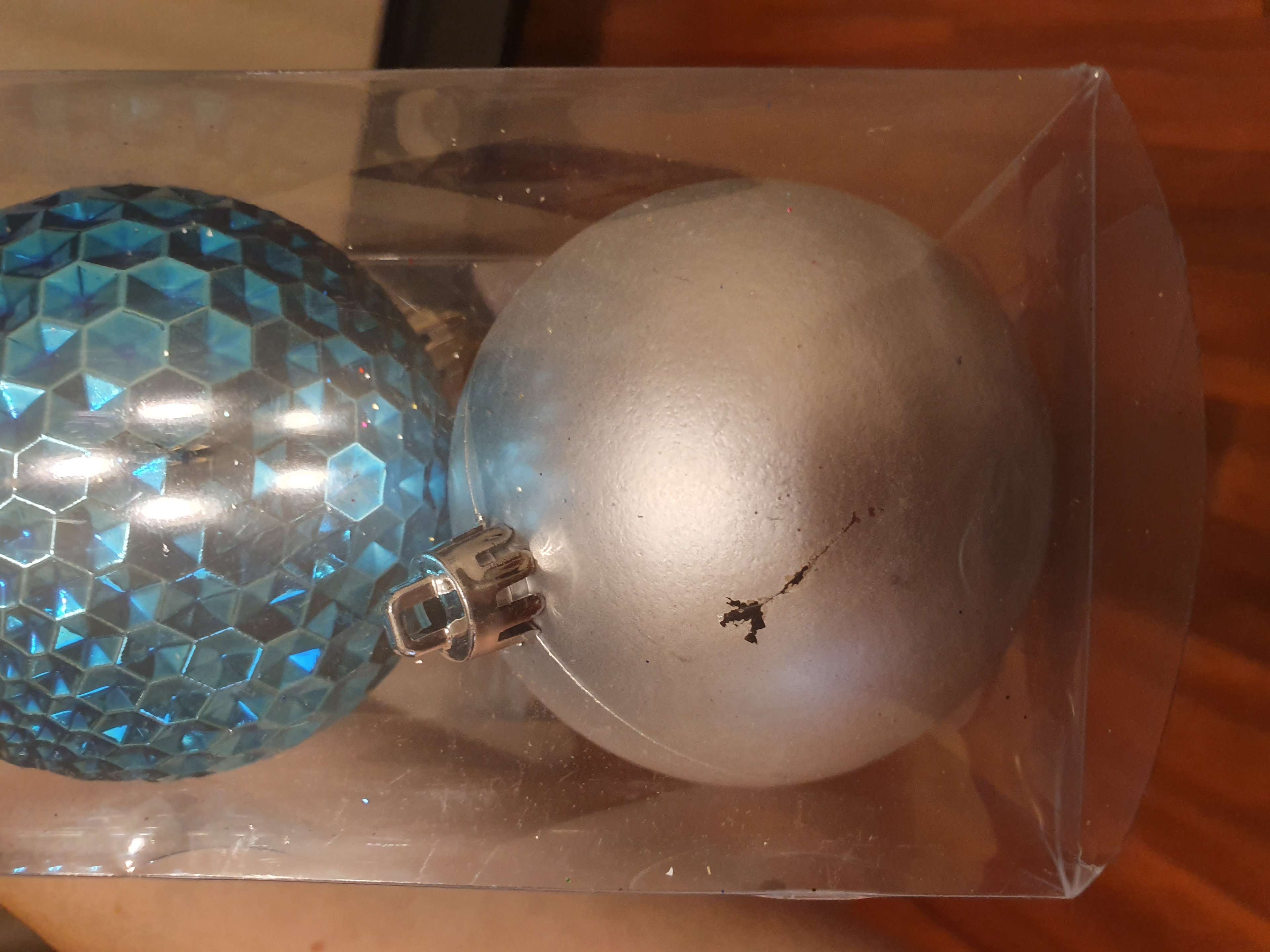 Фотография покупателя товара Набор шаров пластик d-6,5 см, 8 шт "Лайла" бело-голубой - Фото 4