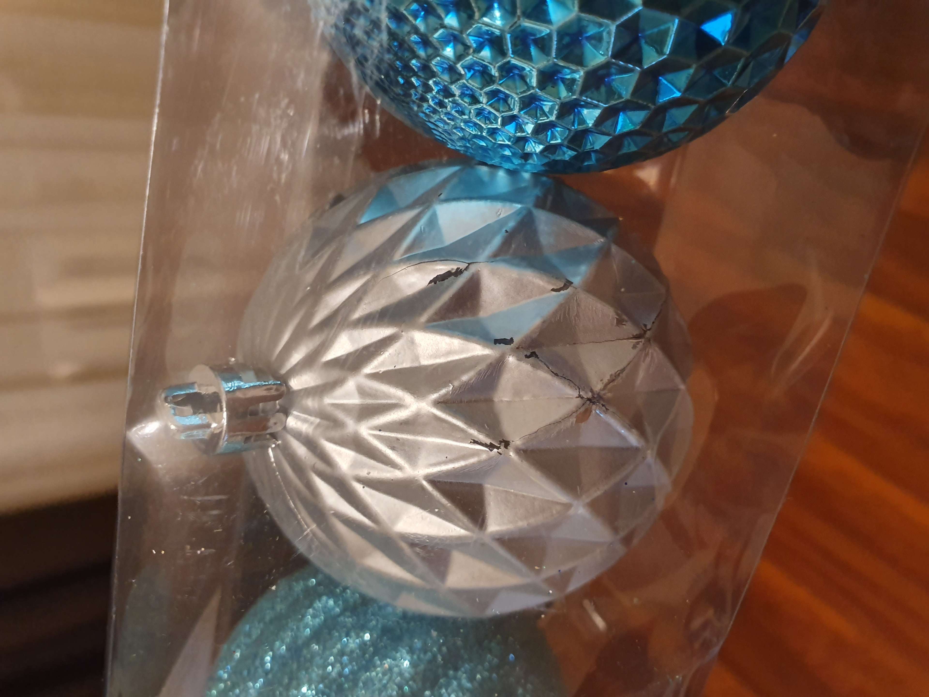 Фотография покупателя товара Набор шаров пластик d-6,5 см, 8 шт "Лайла" бело-голубой - Фото 5
