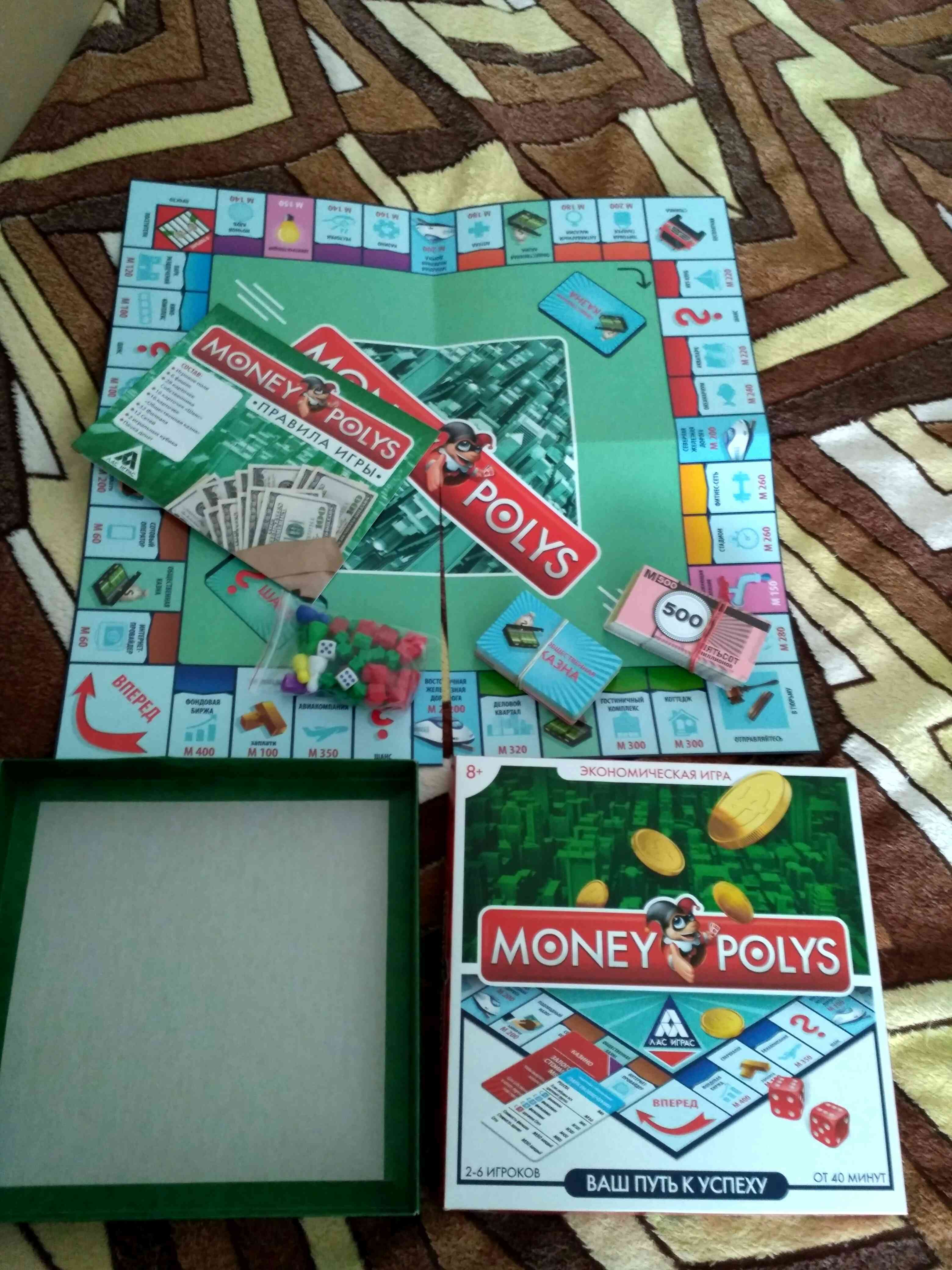 Фотография покупателя товара Настольная экономическая игра «MONEY POLYS», 60 карт, 8+ - Фото 10